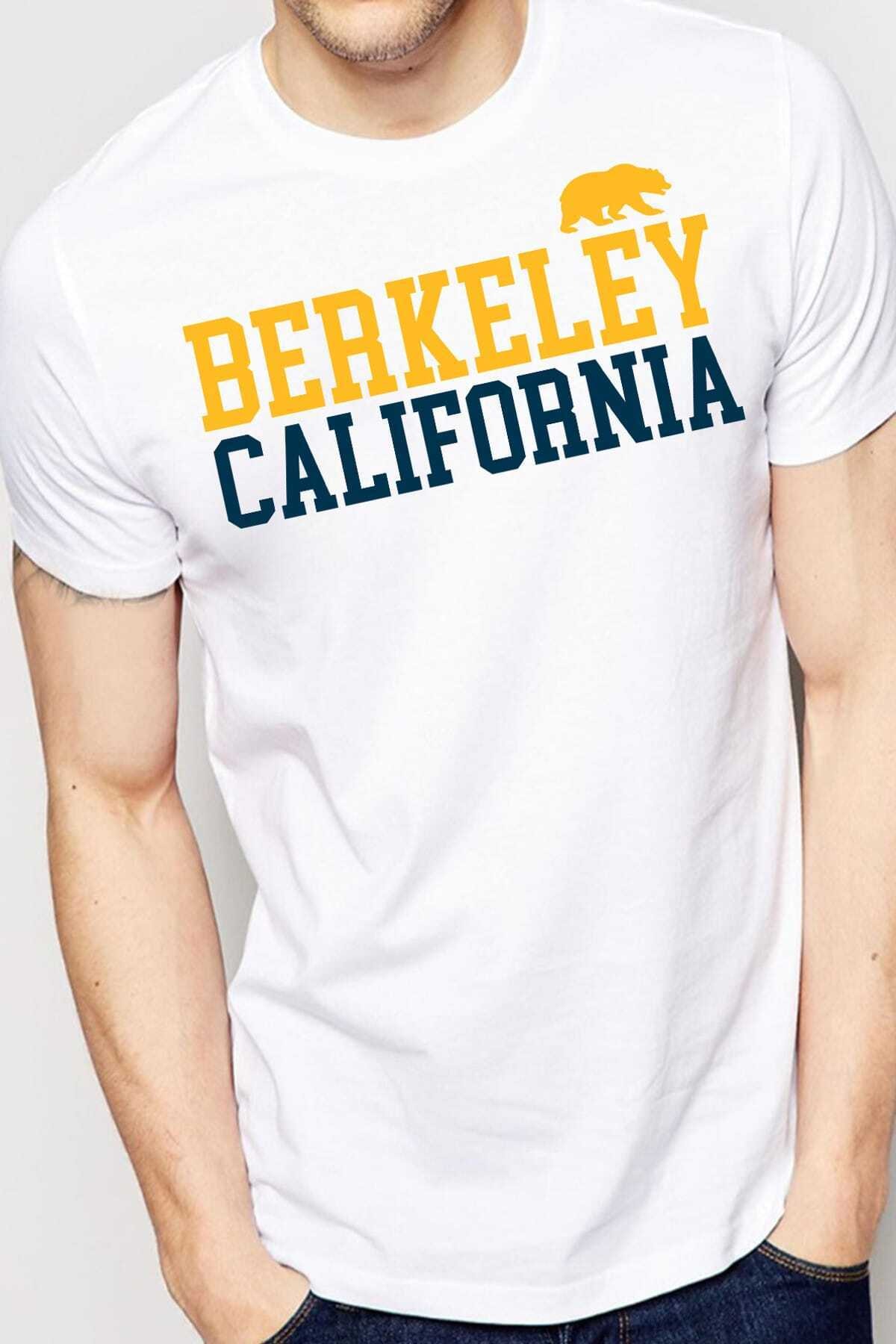 Erkek Beyaz Berkeley Tshirt