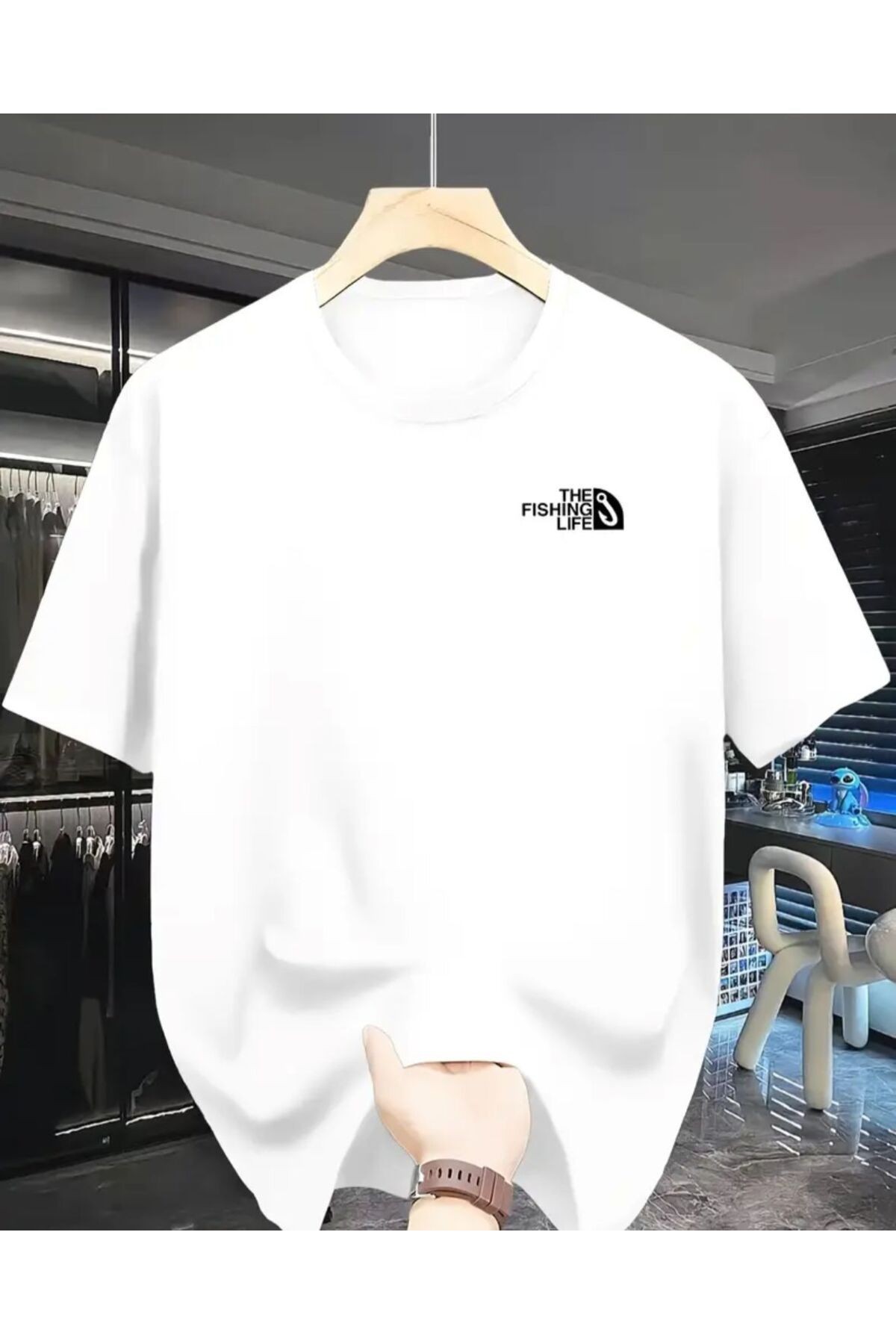 Baskılı Basic T-Shirt