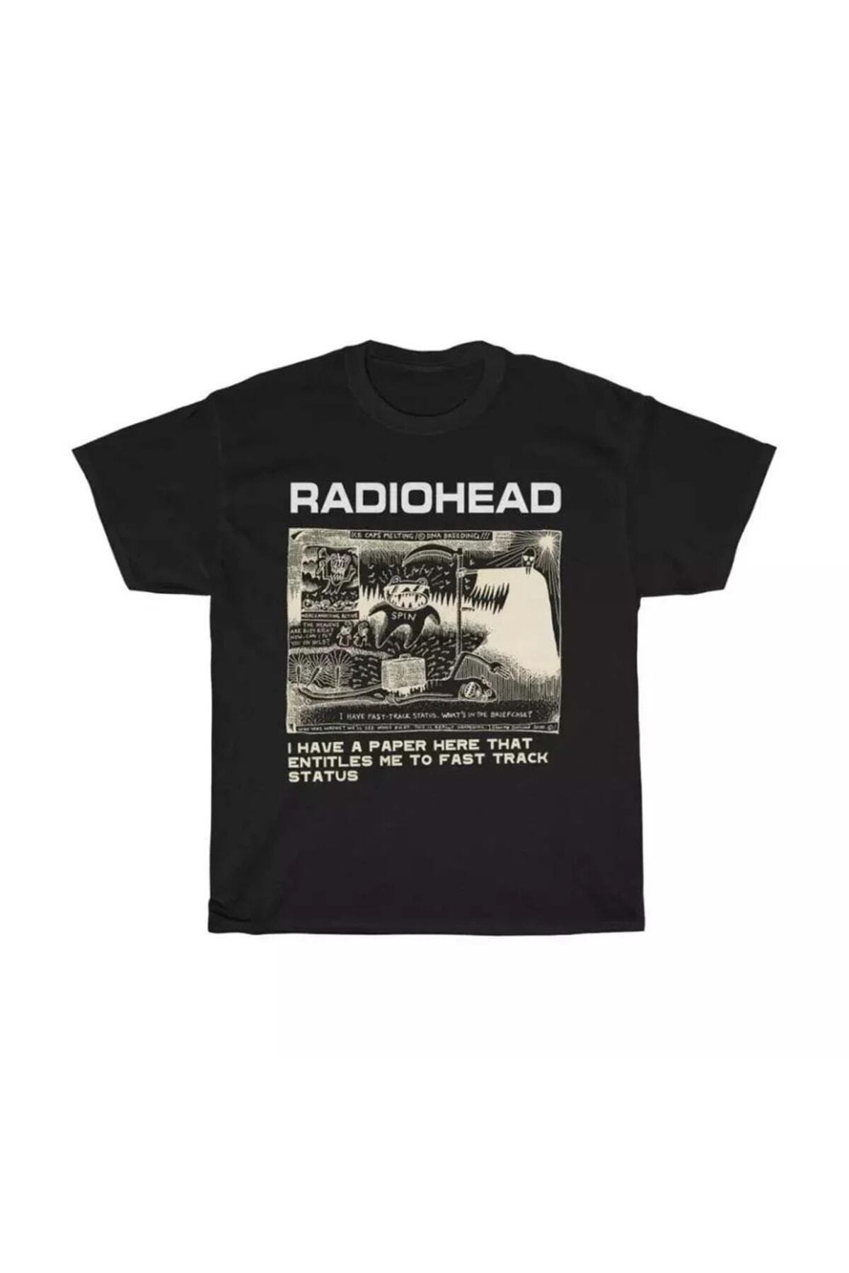 Radiohead Dna Breeding Siyah Unisex Tişört