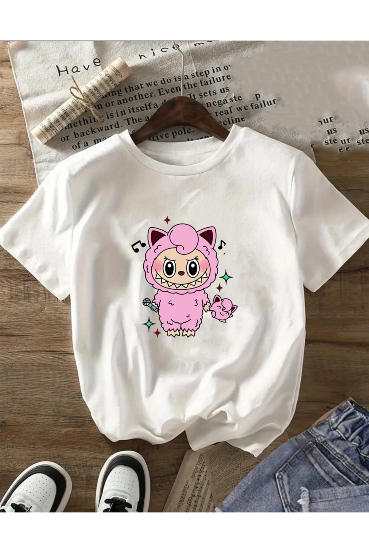 Baskılı Basic T-Shirt