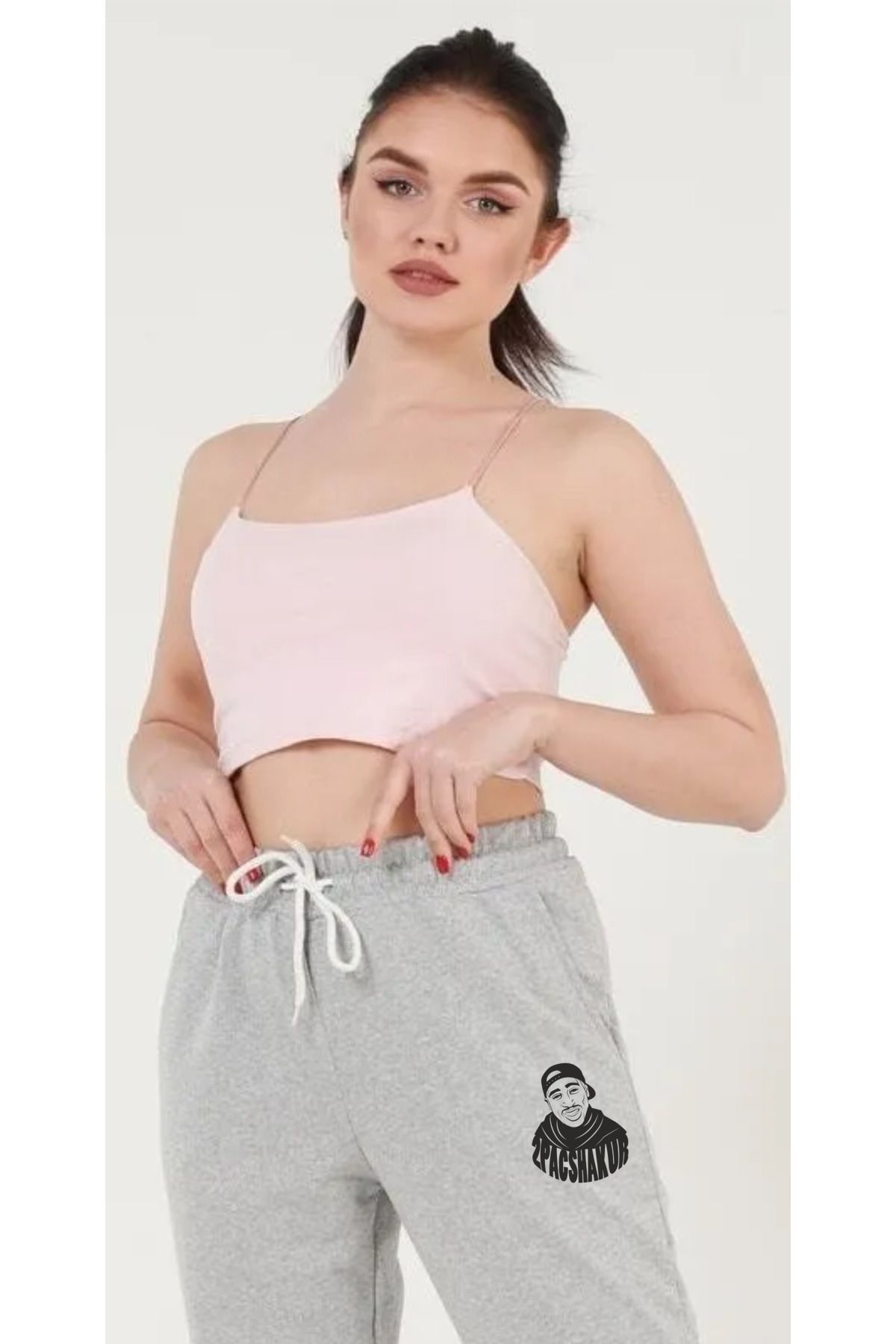 Erkek Siyah Slim Fit Jogger Eşofman Altı