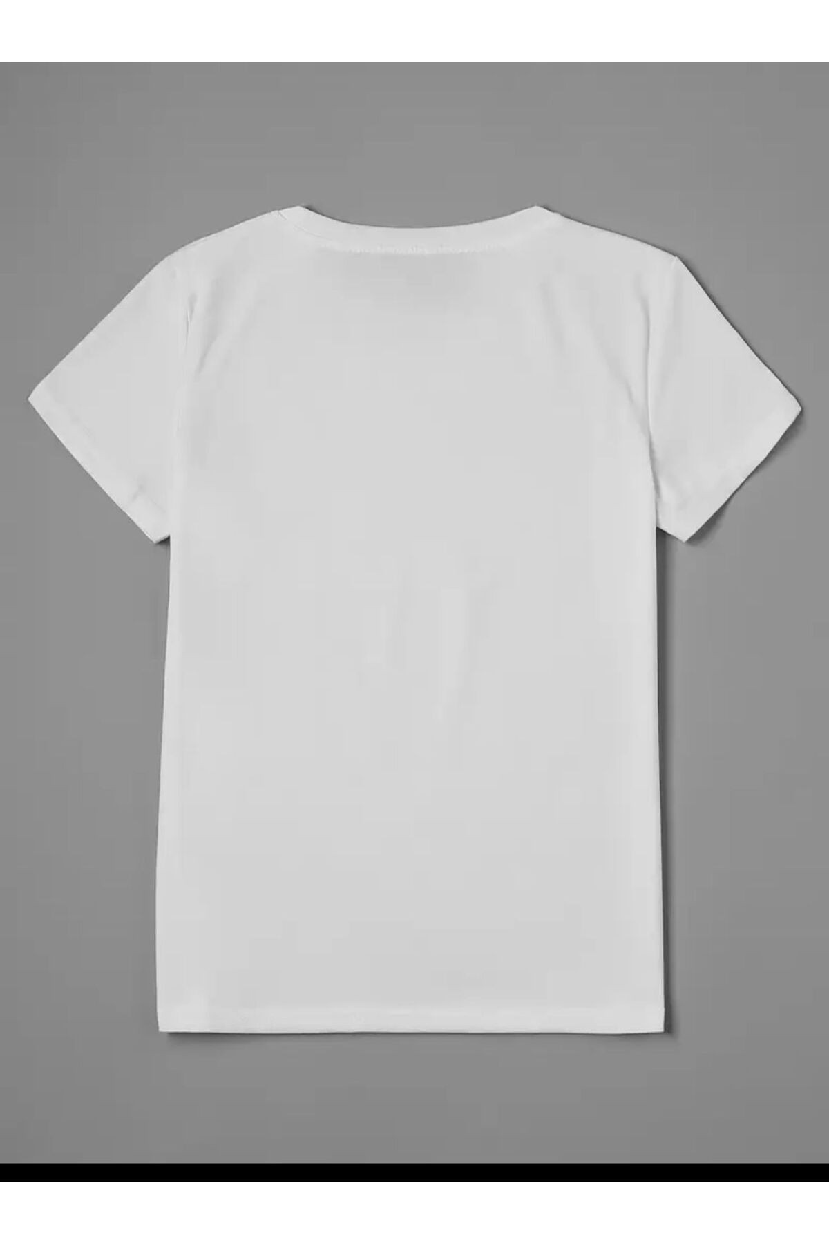 ÇİÇEKLER DESEN BASKILI BASİC T-SHİRT