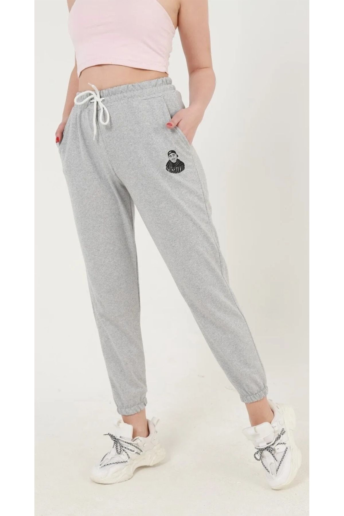 Erkek Siyah Slim Fit Jogger Eşofman Altı