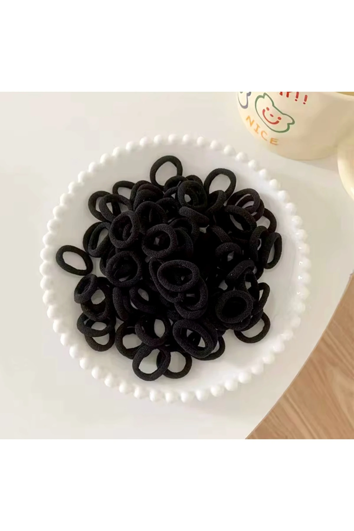 Siyah Küçük Boy Havlu Toka 50 Adet