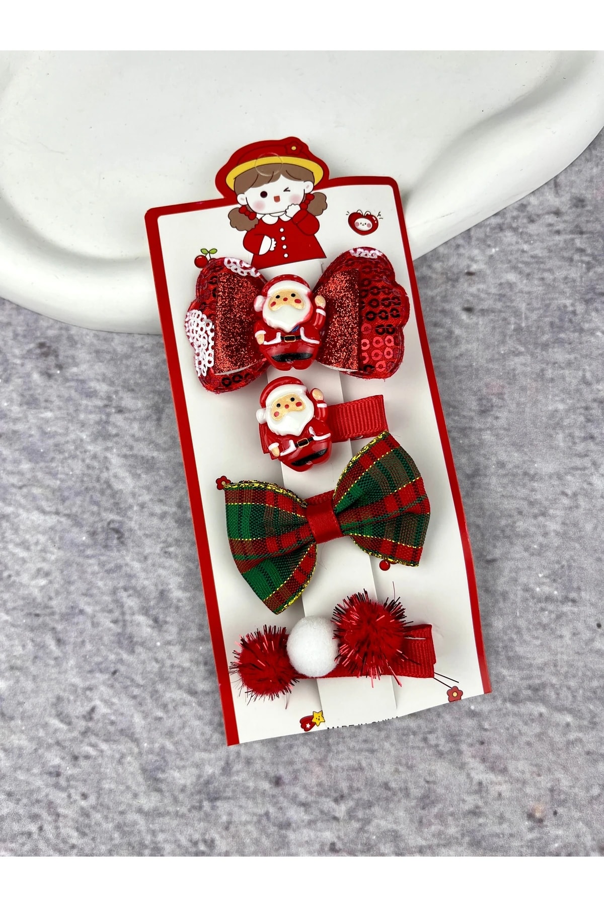 Yılbaşı Toka Seti 1 Set Yılbaşı Hediyesi - Model 4