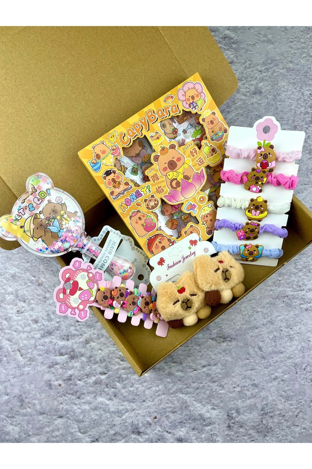 Capybara Temalı Hediye Kutusu 