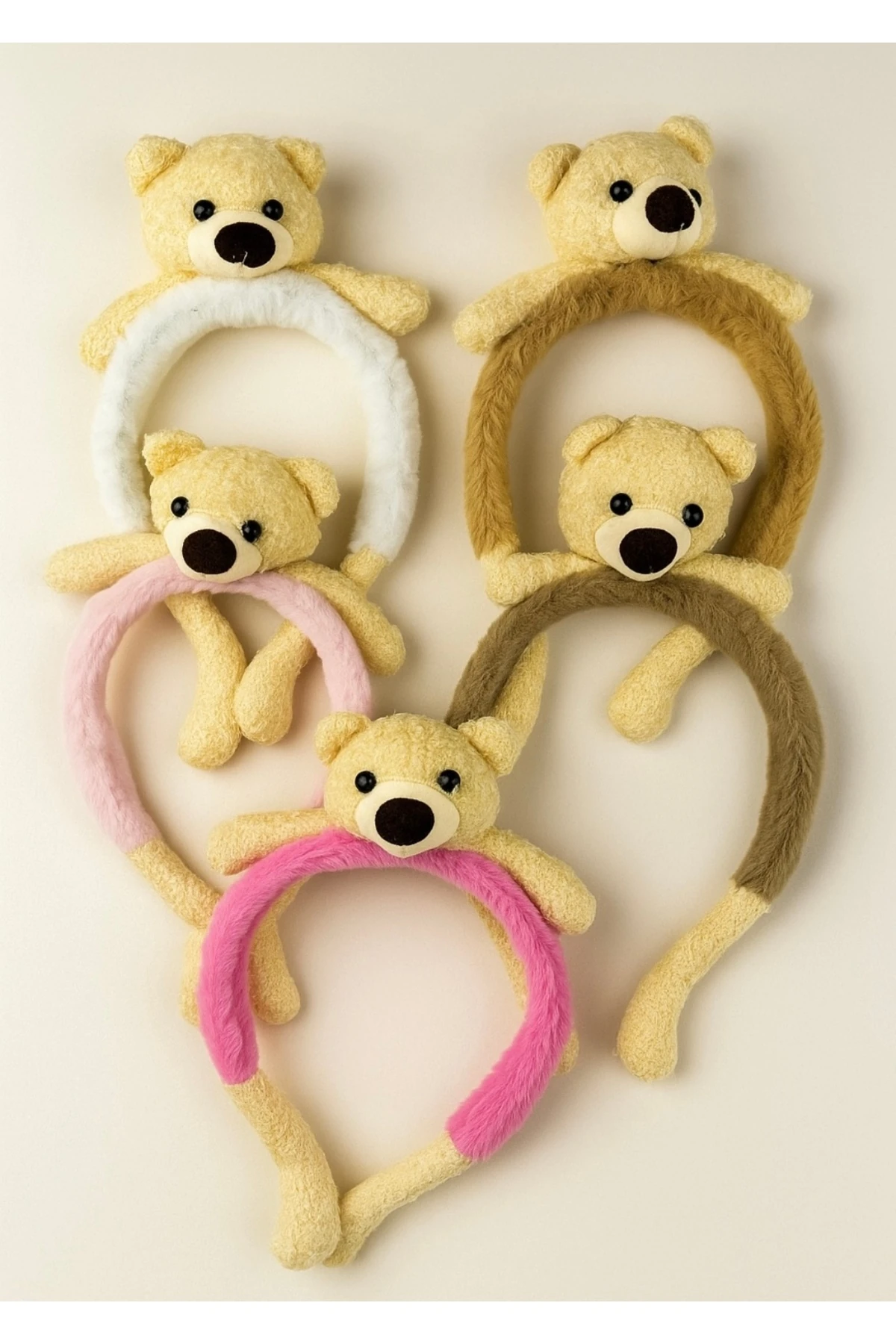 Ayıcıklı Peluş Taç 1 Adet