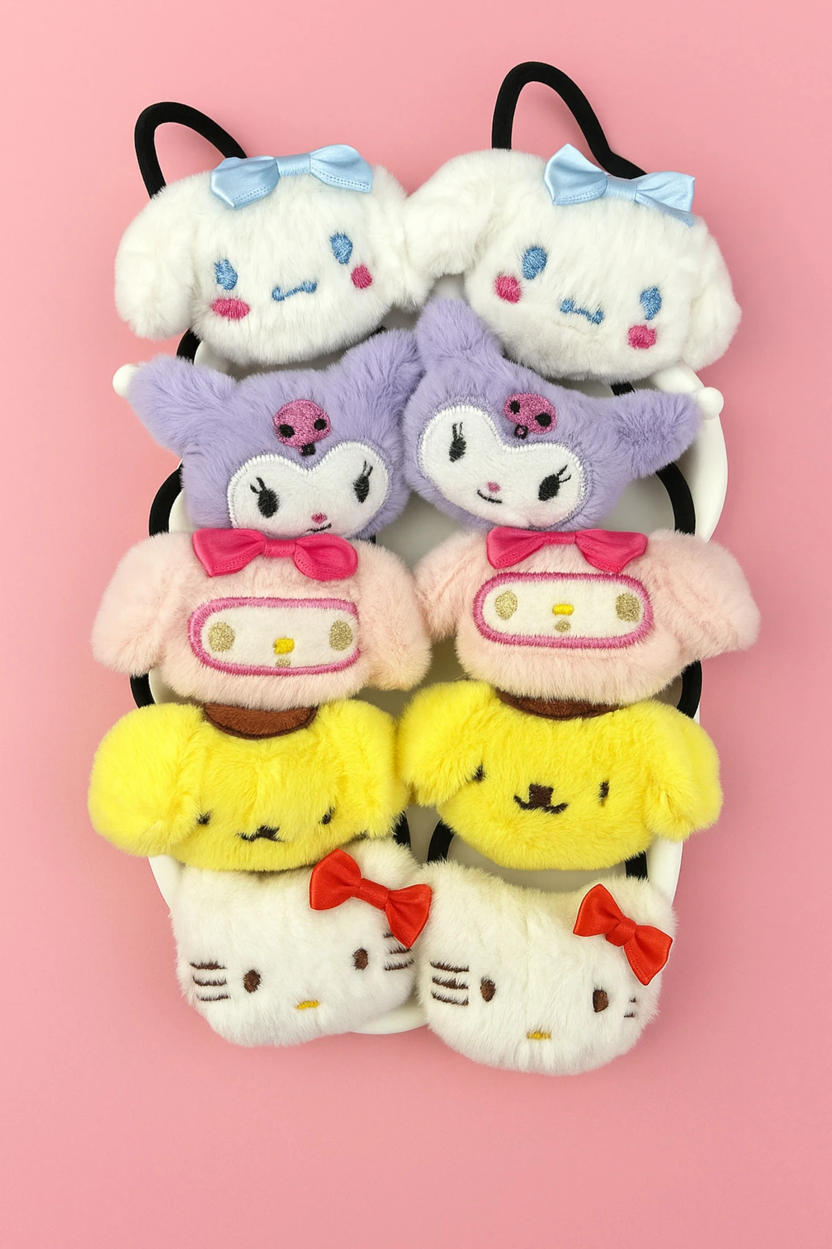 Sanrio Büyük Boy 1 Çift Peluş Toka 