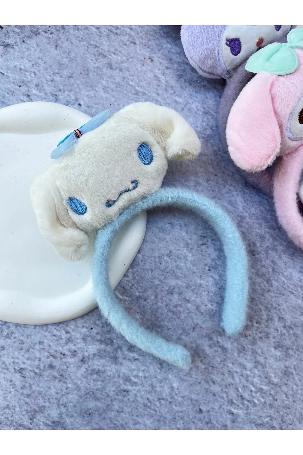 Cinnamoroll Karakterli Peluş Taç