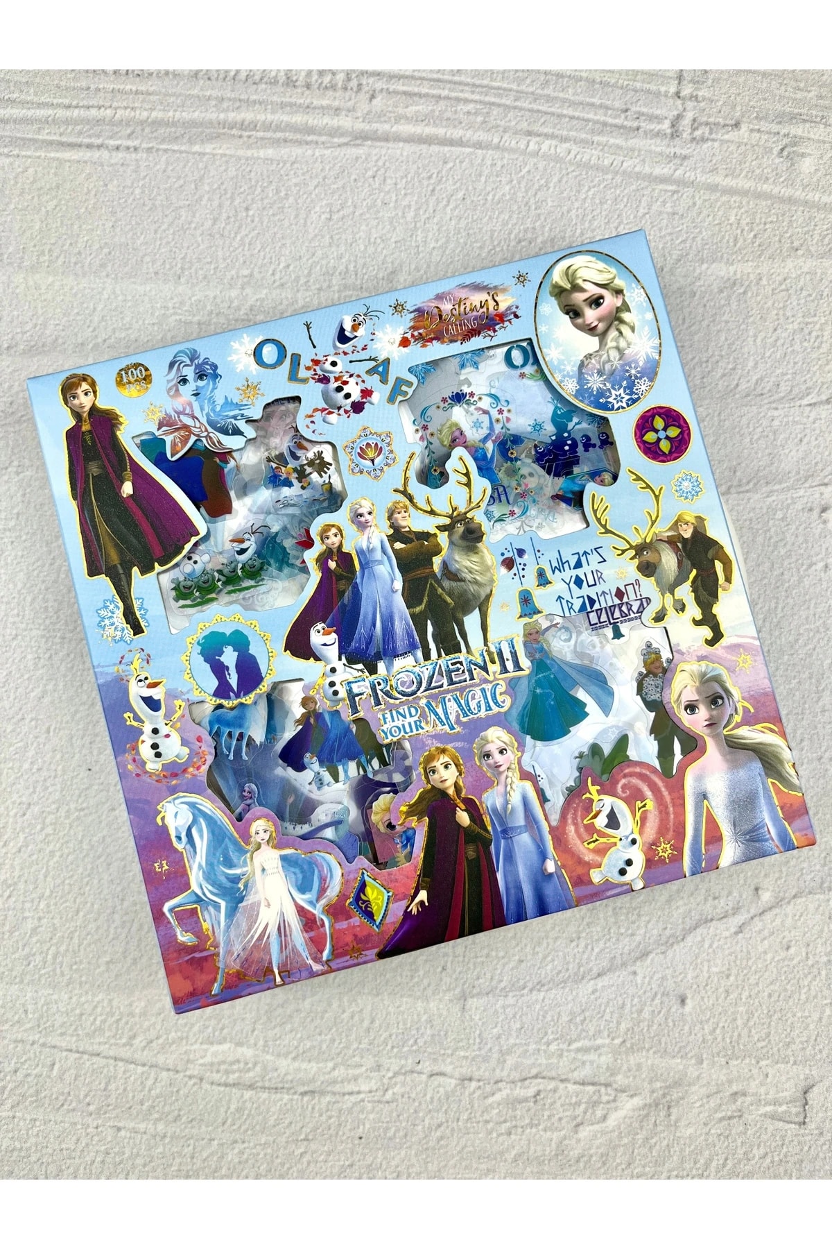 Elsa Frozen Kutulu Sticker Seti 100’lü