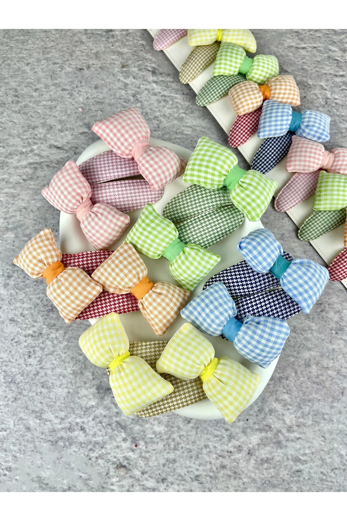 Ekose Pofuduk Fiyonk Çıtçıt Toka 1 Çift