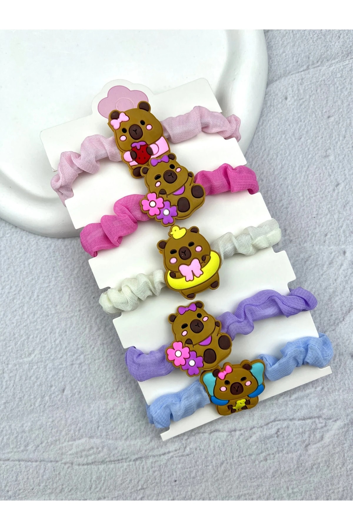 Capybara Toka Seti Kalın Lastik 5’li 