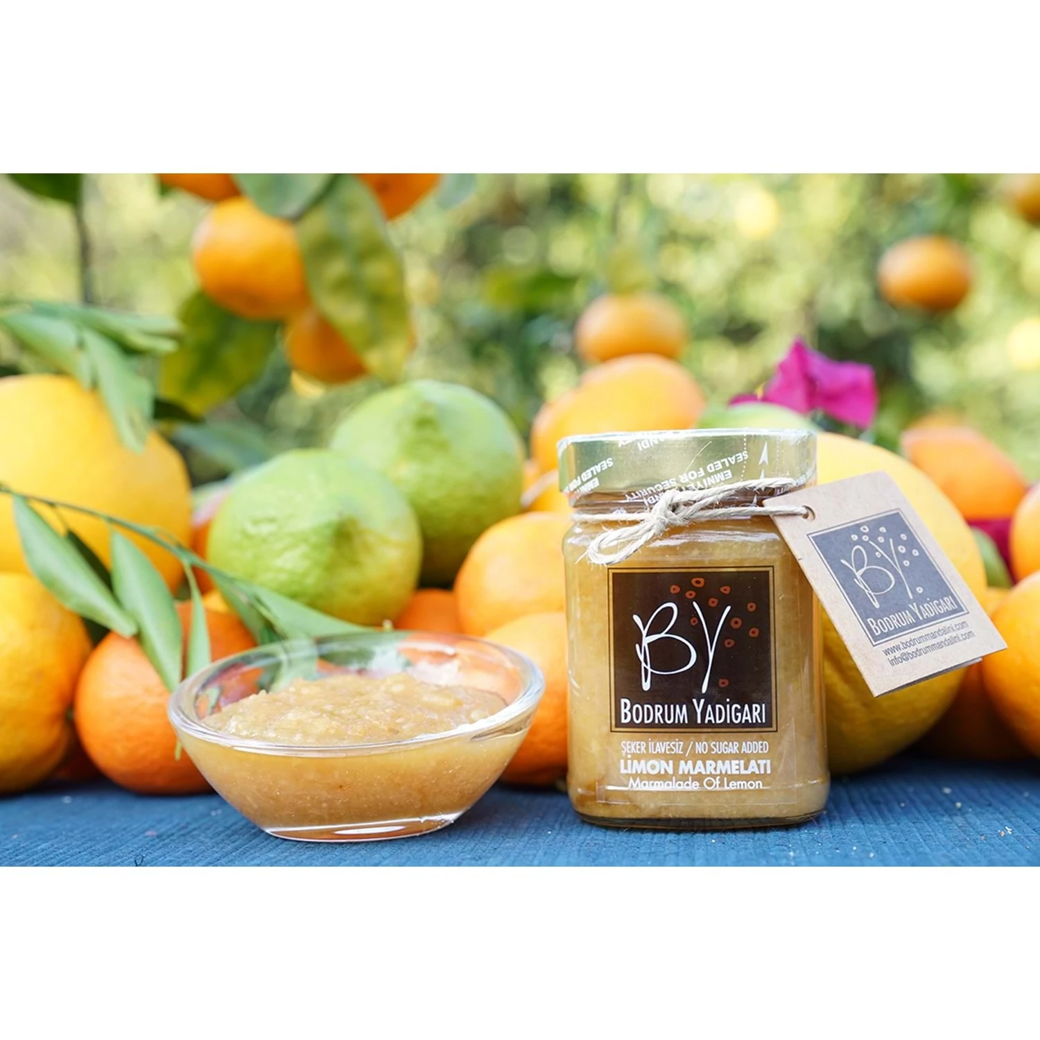 Şeker İlavesiz Limon Marmelatı