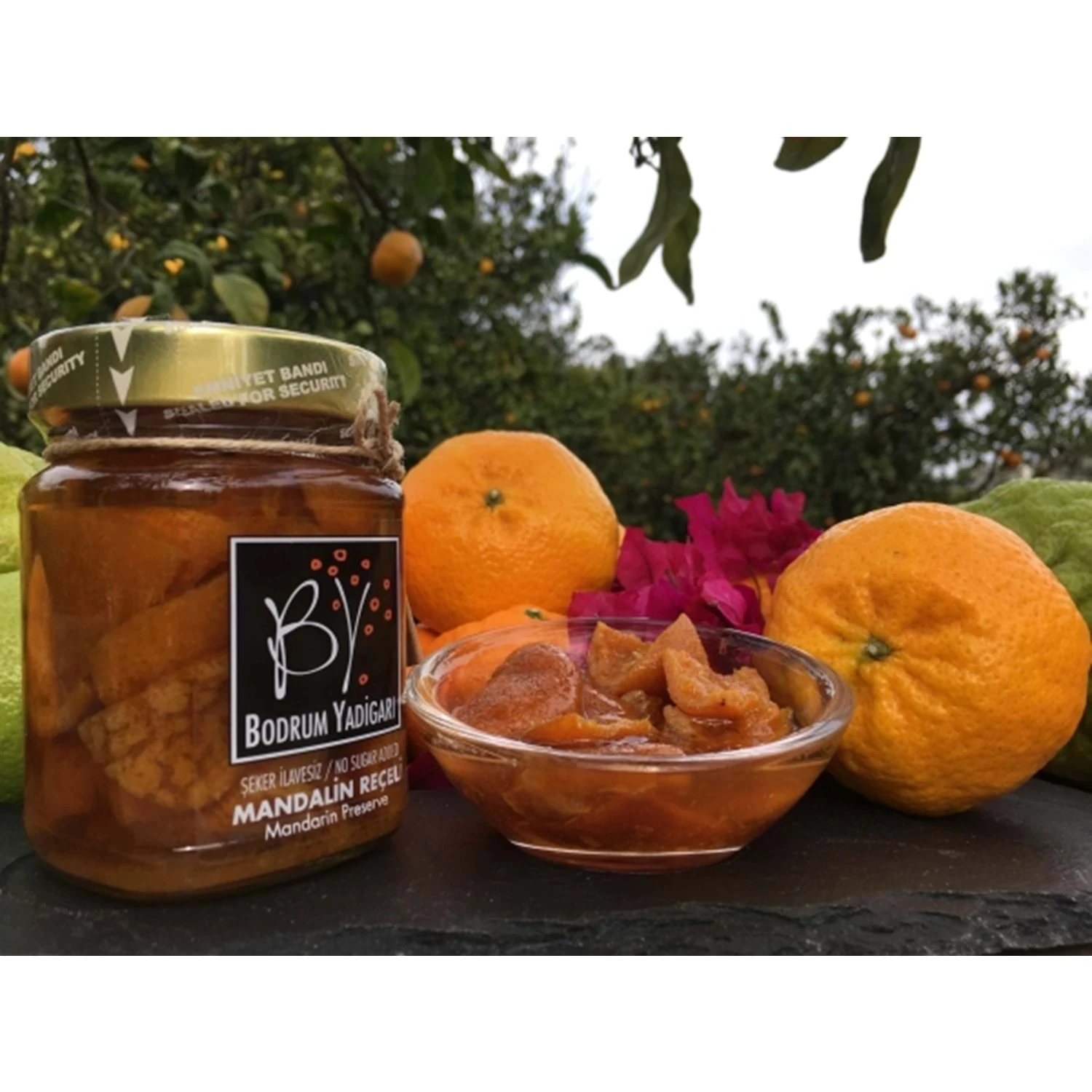 Şeker İlavesiz Mandalin Reçeli