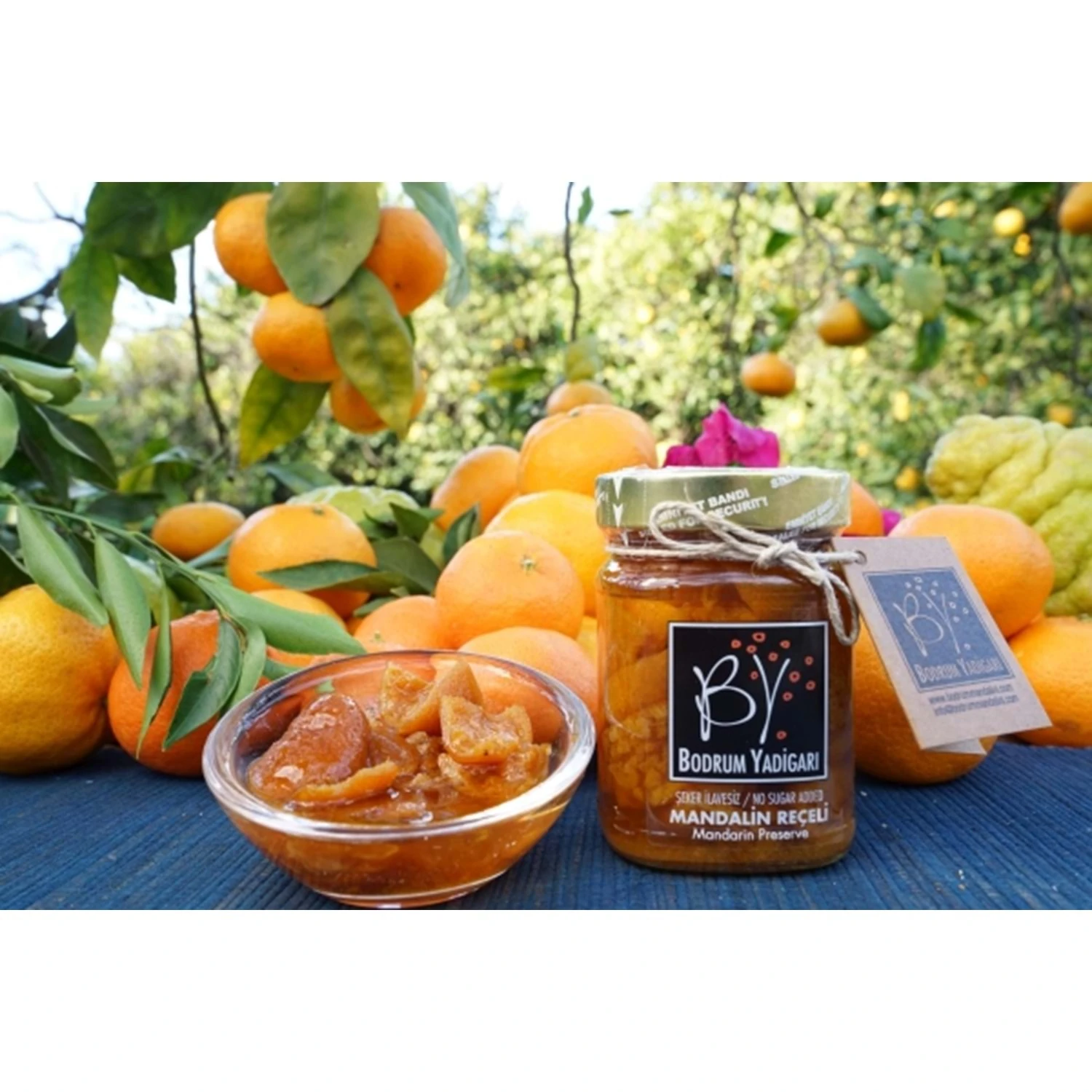 Şeker İlavesiz Mandalin Reçeli