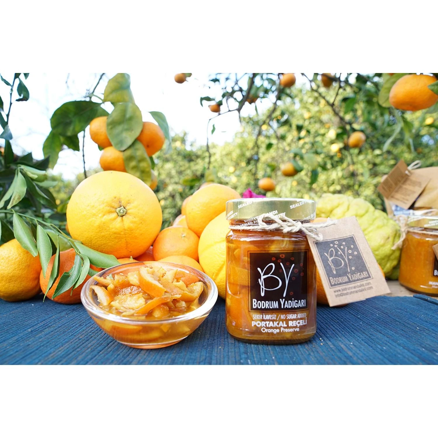 Şeker İlavesiz Portakal Reçeli
