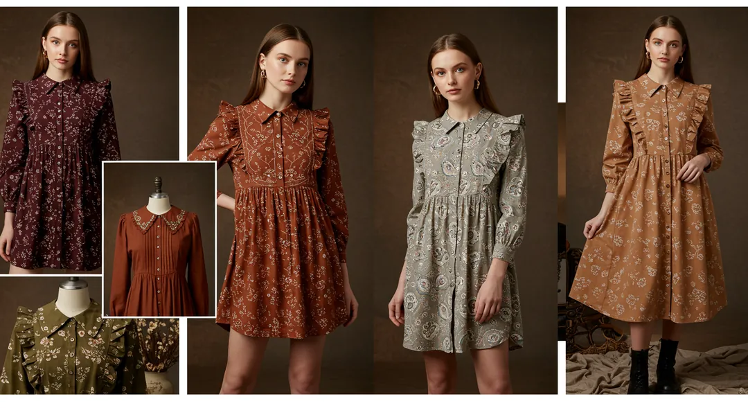 Yeni Sezon Butik Gömlek Elbiseler