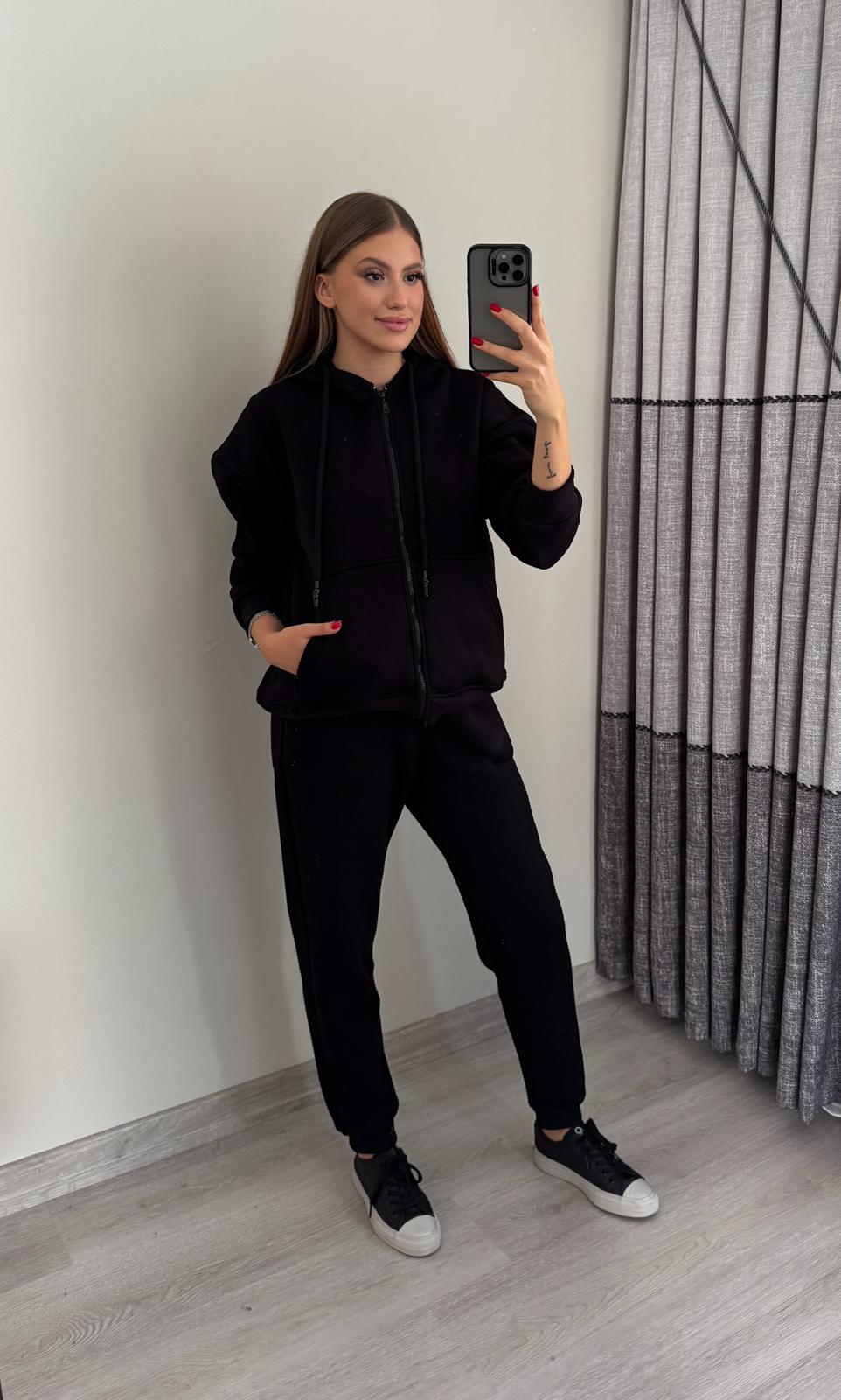 3 İplik Şardonlu Eşofman Takımı