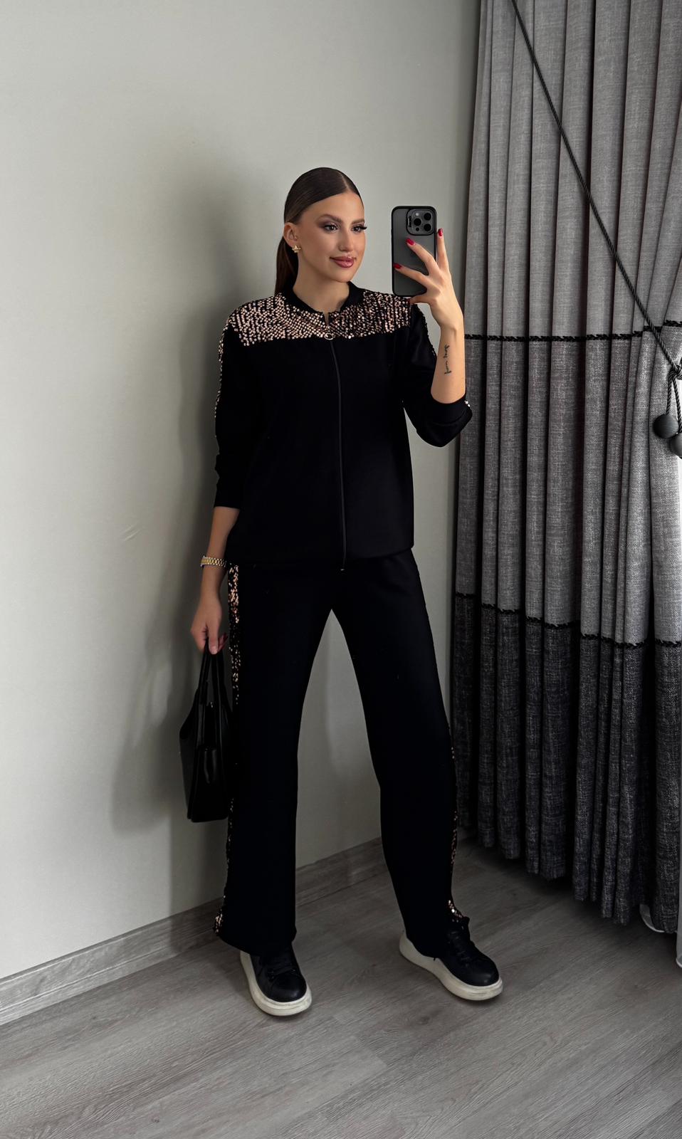 Payetli Eşofman Takımı