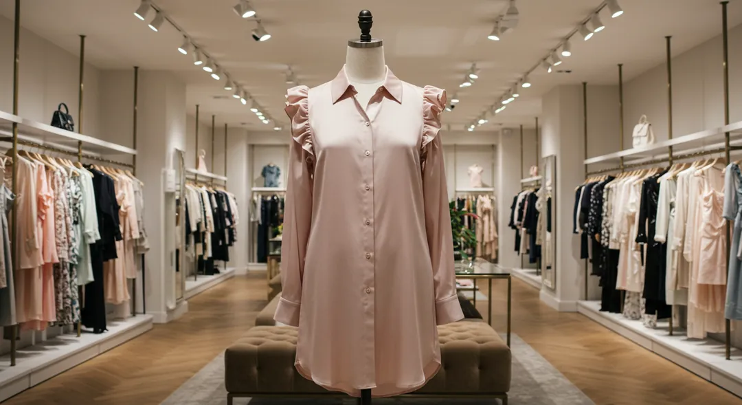 Saten Gömlek Elbise Butik