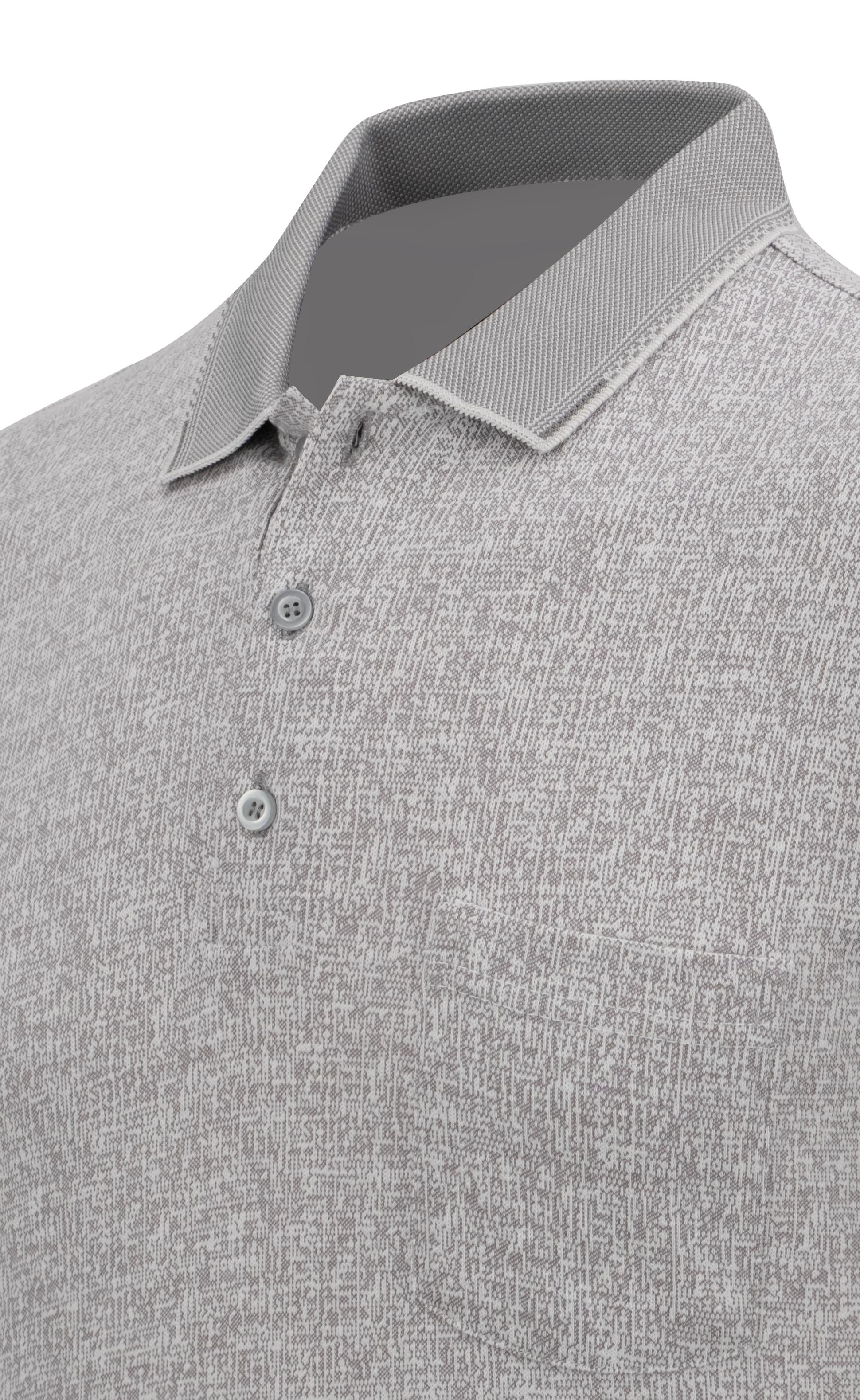 Erkek Polo Yaka Cepli Klasik Kalıp Tişört - 5116 - TAŞ
