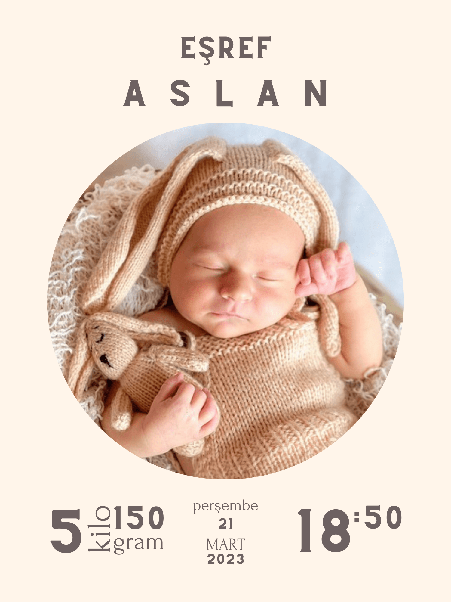 Kişiselleştirilebilir Bebek Anı Tablosu - Şık Bir Hediye