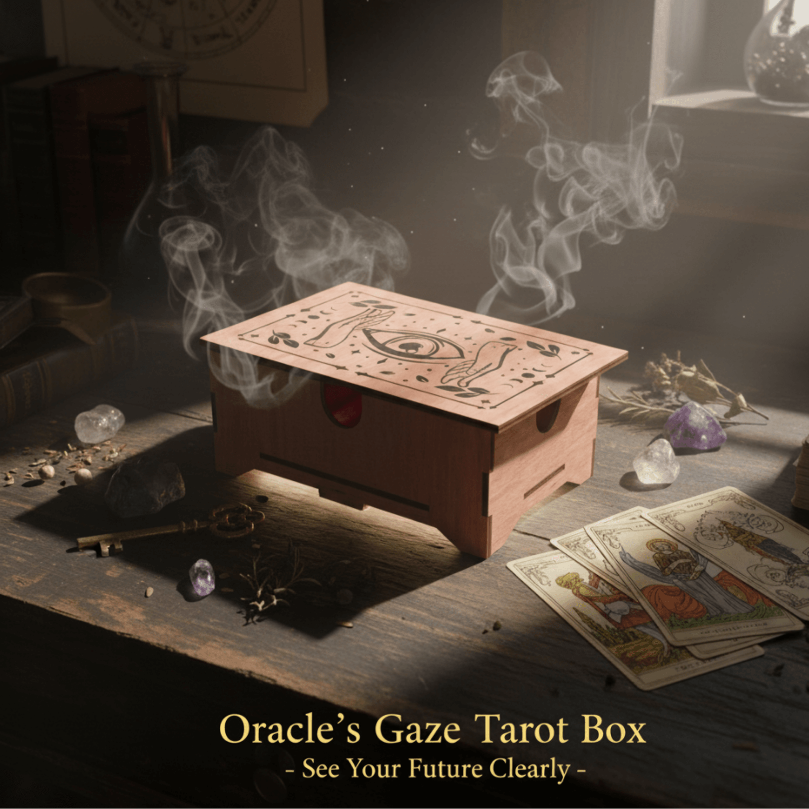 Tarot Kutusu - Kişiselleştirilebilir Kart Kutu Düzenleyici