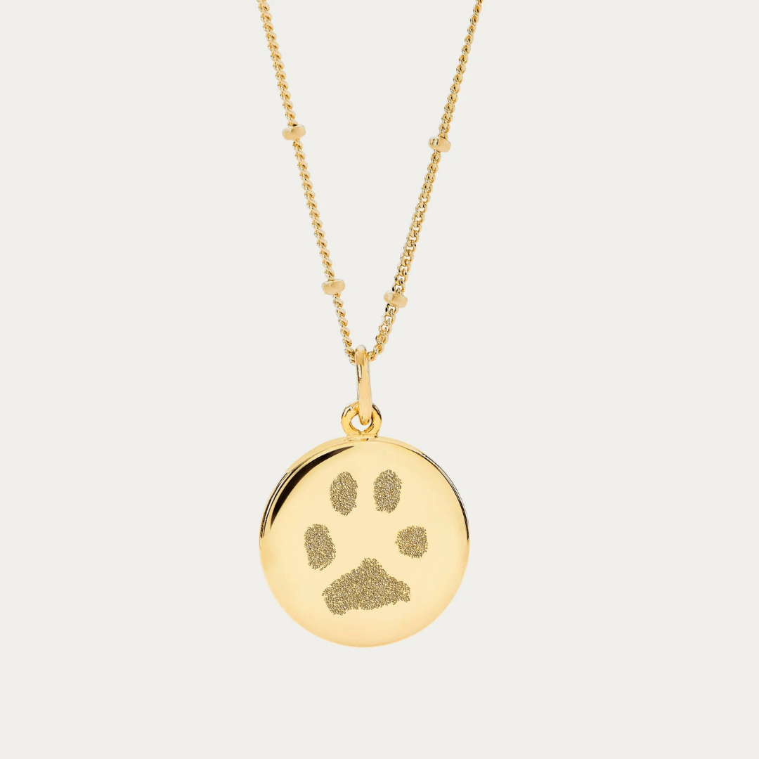 Evcil Dostun Pati İzi – Kişiye Özel 14K Gold
