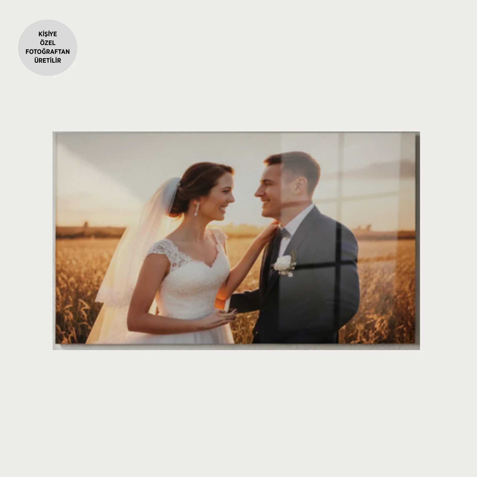 Yüksek Kaliteli Kişiye Özel Cam Tablo - Kırılmaz - Çizilmez 70cm - 110cm Ebatında