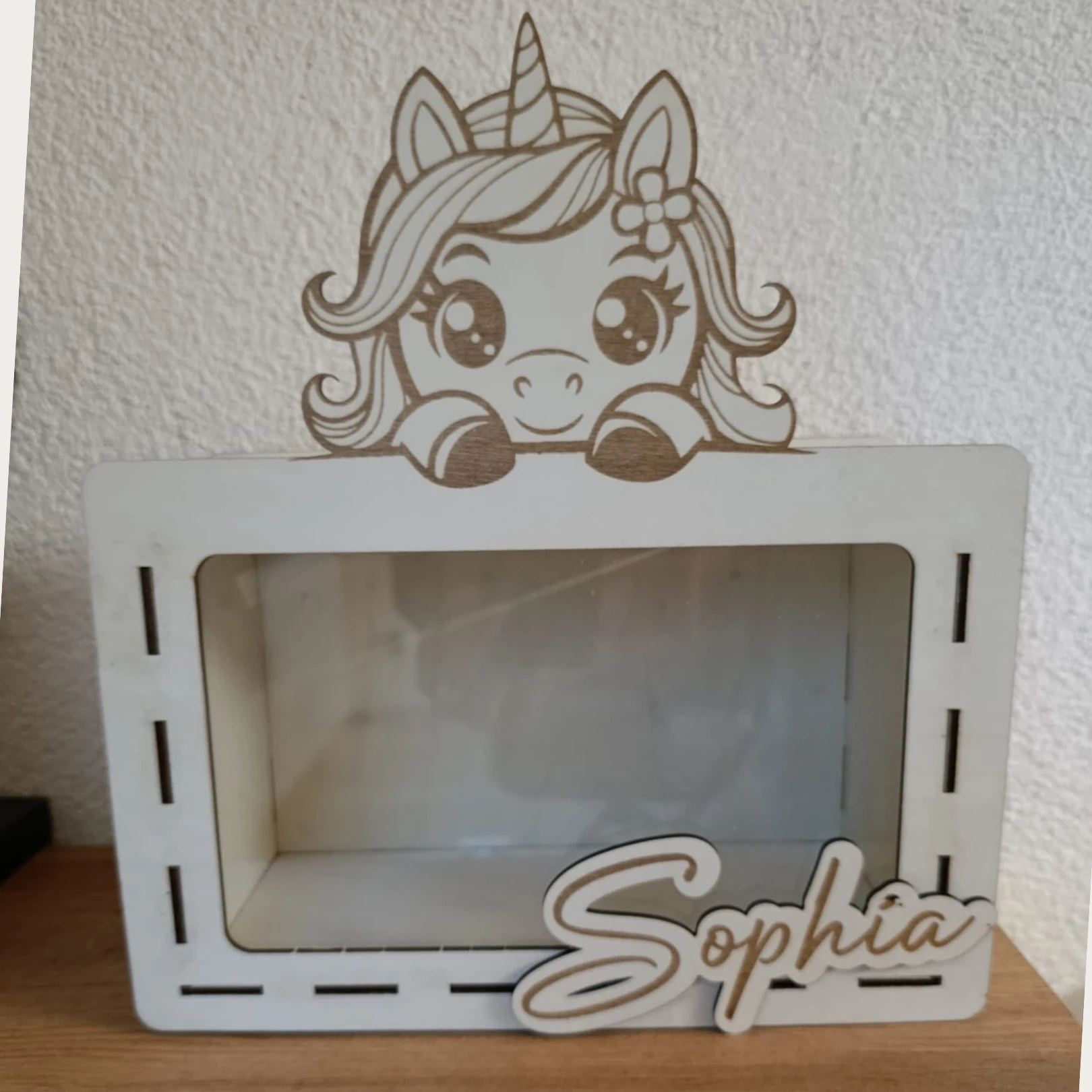 Unicorn Para Kutusu - Çocuğunuz İçin Kişiselleştirilebilir Kumbara