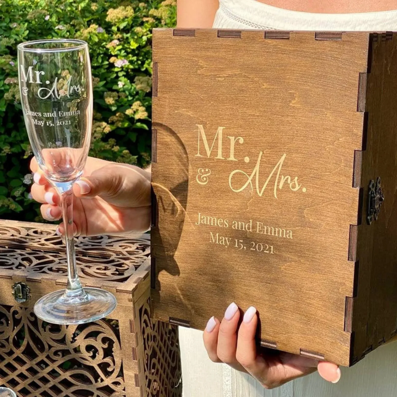 Kişiye Özel Şampanya Kadehi - Düğün Kadehleri - Kutu Opsiyonlu Paşabahçe Nude Terroir Şampanya Kadehi