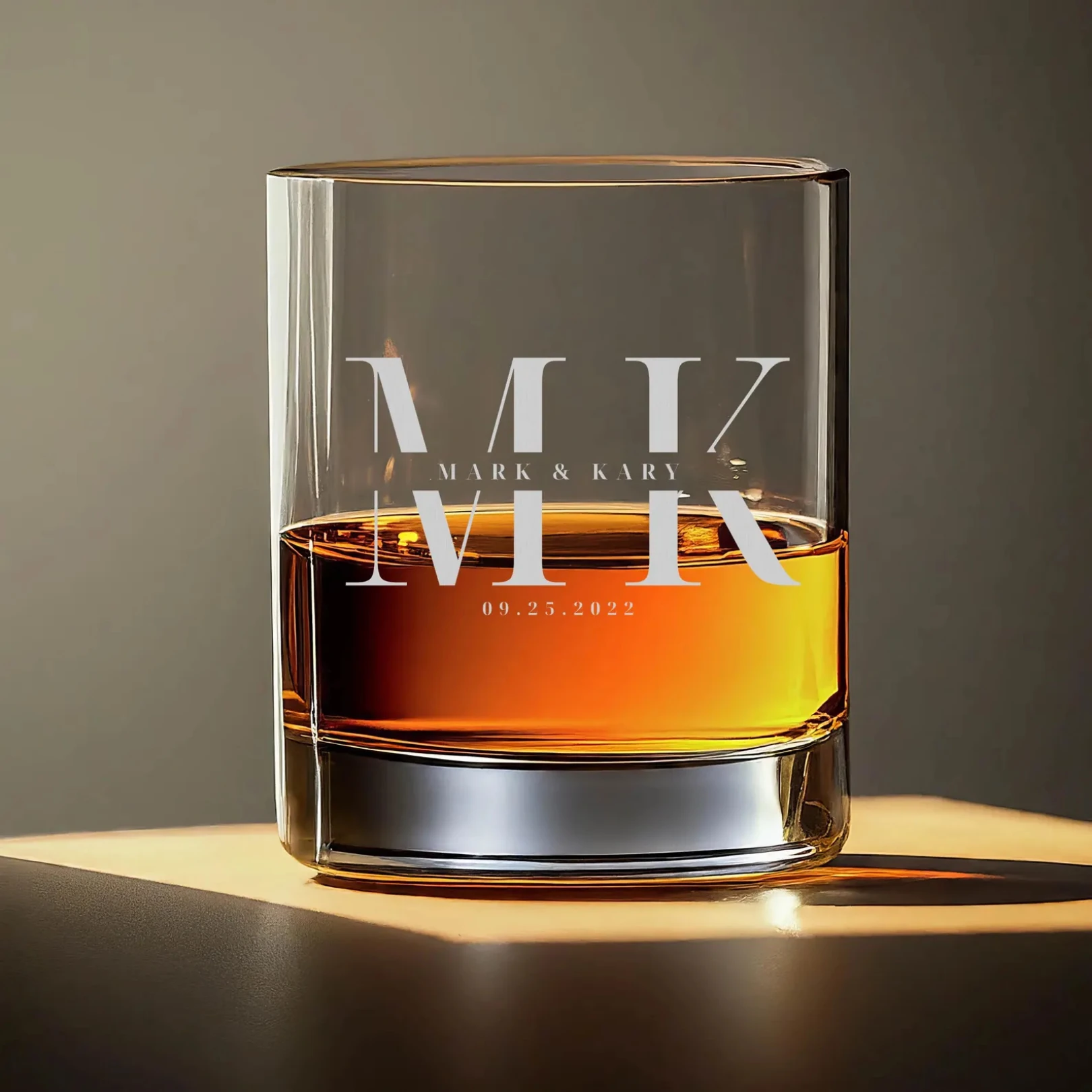 Kişiye Özel Paşabahçe Ella Viski Bardağı - 260cc - Viski Bardağı Seti