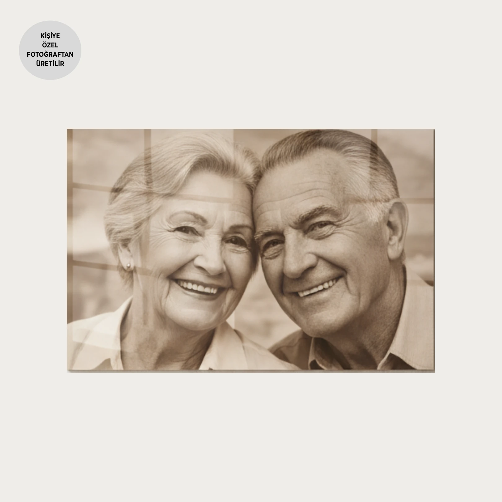 Kendi Fotoğrafınızdan Cam Tablo - 40cm 60cm Kişiye Özel Olarak Üretilir