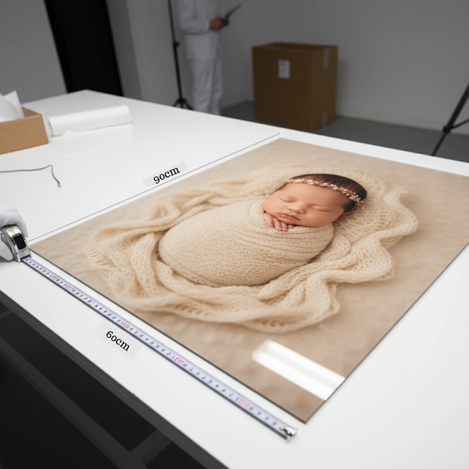 Kişiselleştirilmiş Cam Tablo - 60cm 90cm Yüksek Kaliteli Çizilmez Tablo