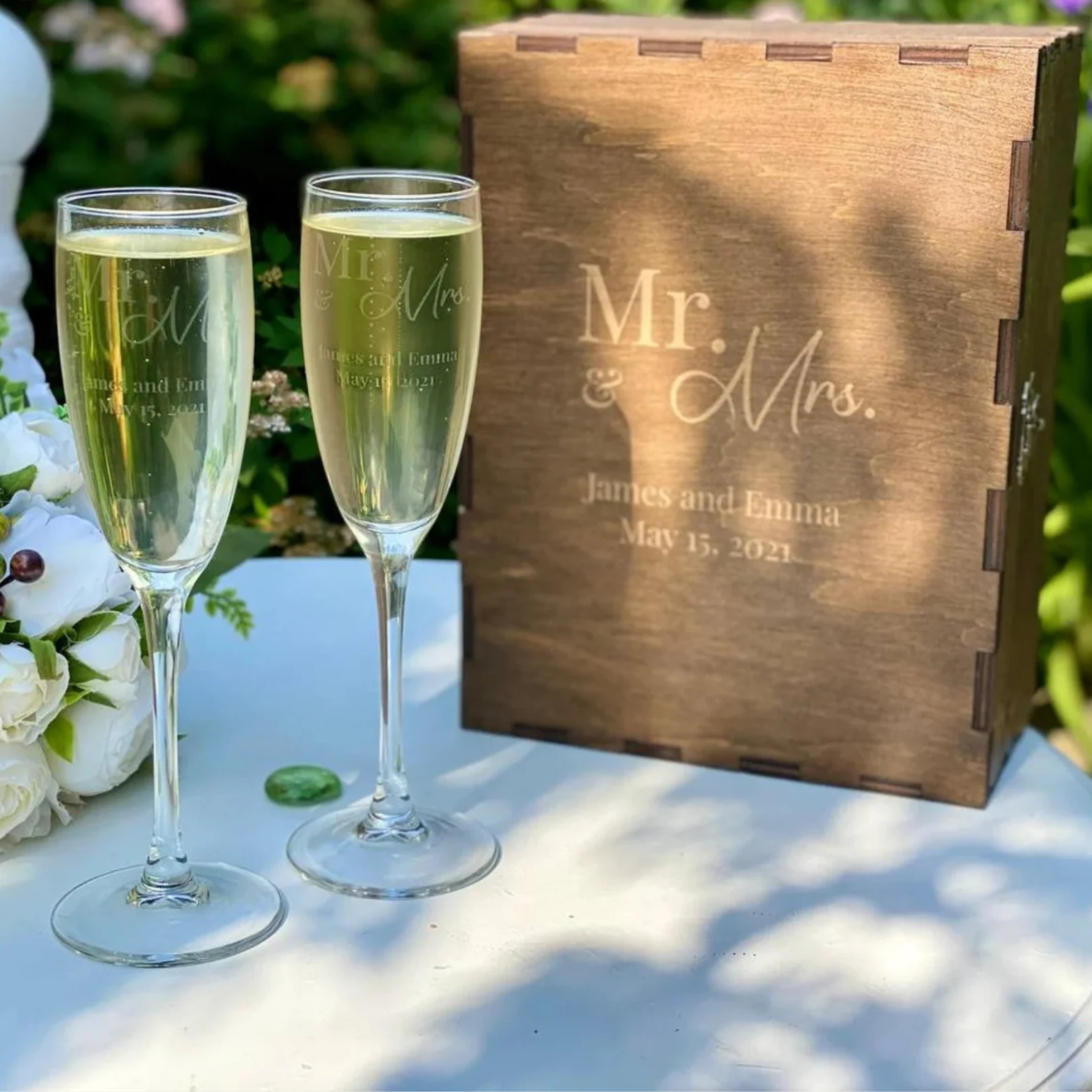 Kişiye Özel Şampanya Kadehi - Düğün Kadehleri - Kutu Opsiyonlu Paşabahçe Nude Terroir Şampanya Kadehi