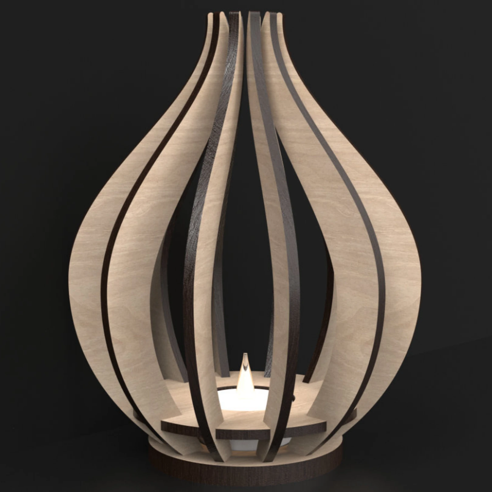 İkili Modern Tasarım Mumluk - Dekoratif Mumluklar İle Evinizin Havasını Değiştirin