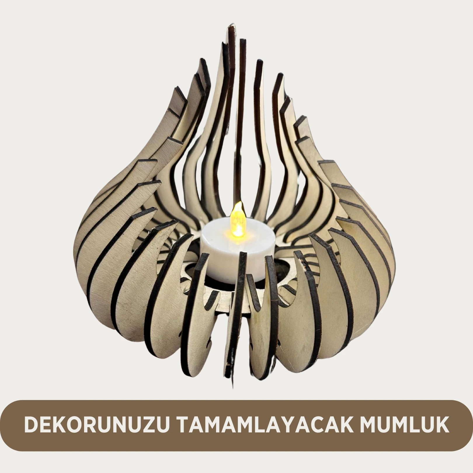 Şık ve Evinizin Dekorunu Tamamlayacak Mumluk