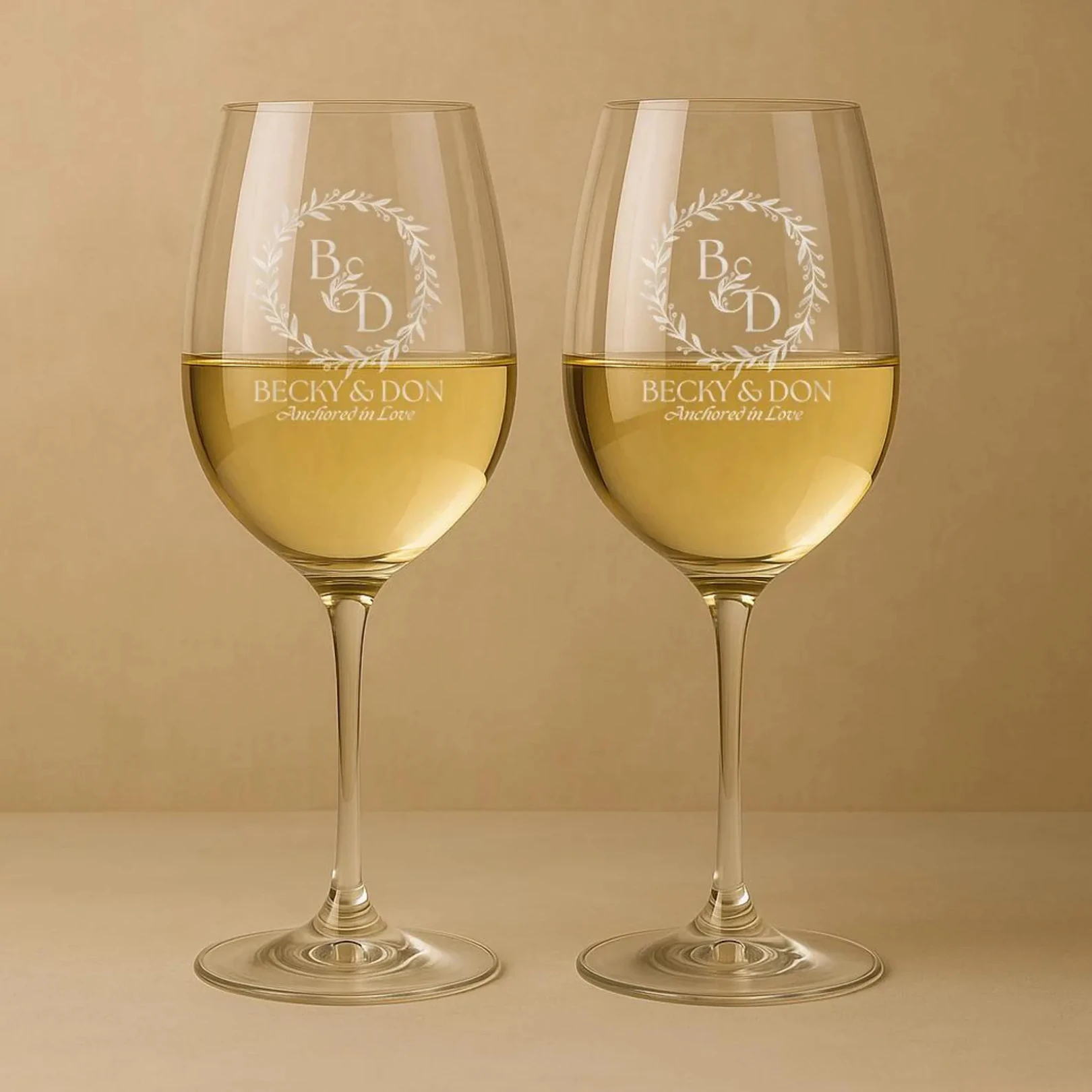 Kişiye Özel Tasarımlı Şarap Kadehi - Paşabahçe Enoteca 550ml Kişiselleştirilmiş Şarap Kadehi 