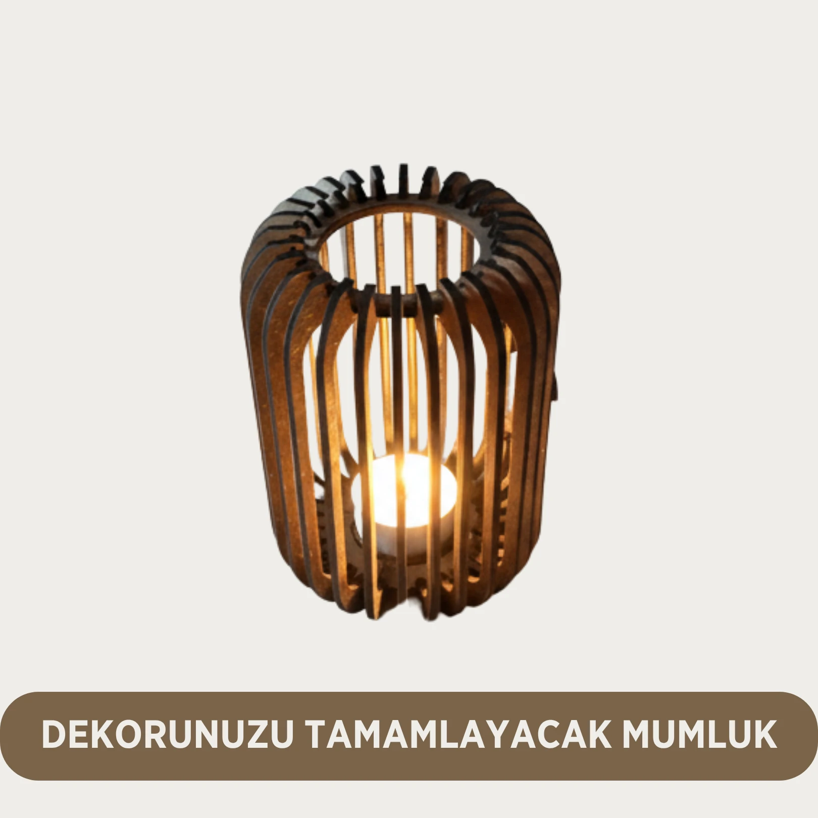 Modern Tasarım Mumluk - Evinizin Havasını Değiştirin