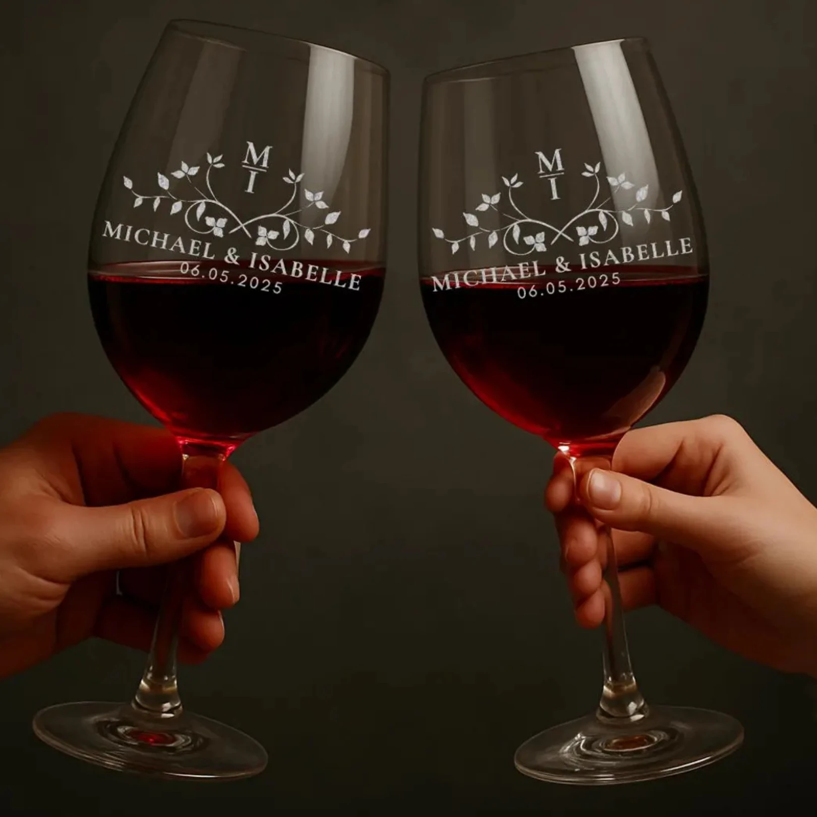 Kişiye Özel Tasarımlı Şarap Kadehi - Paşabahçe Enoteca 550ml Kişiselleştirilmiş Şarap Kadehi 