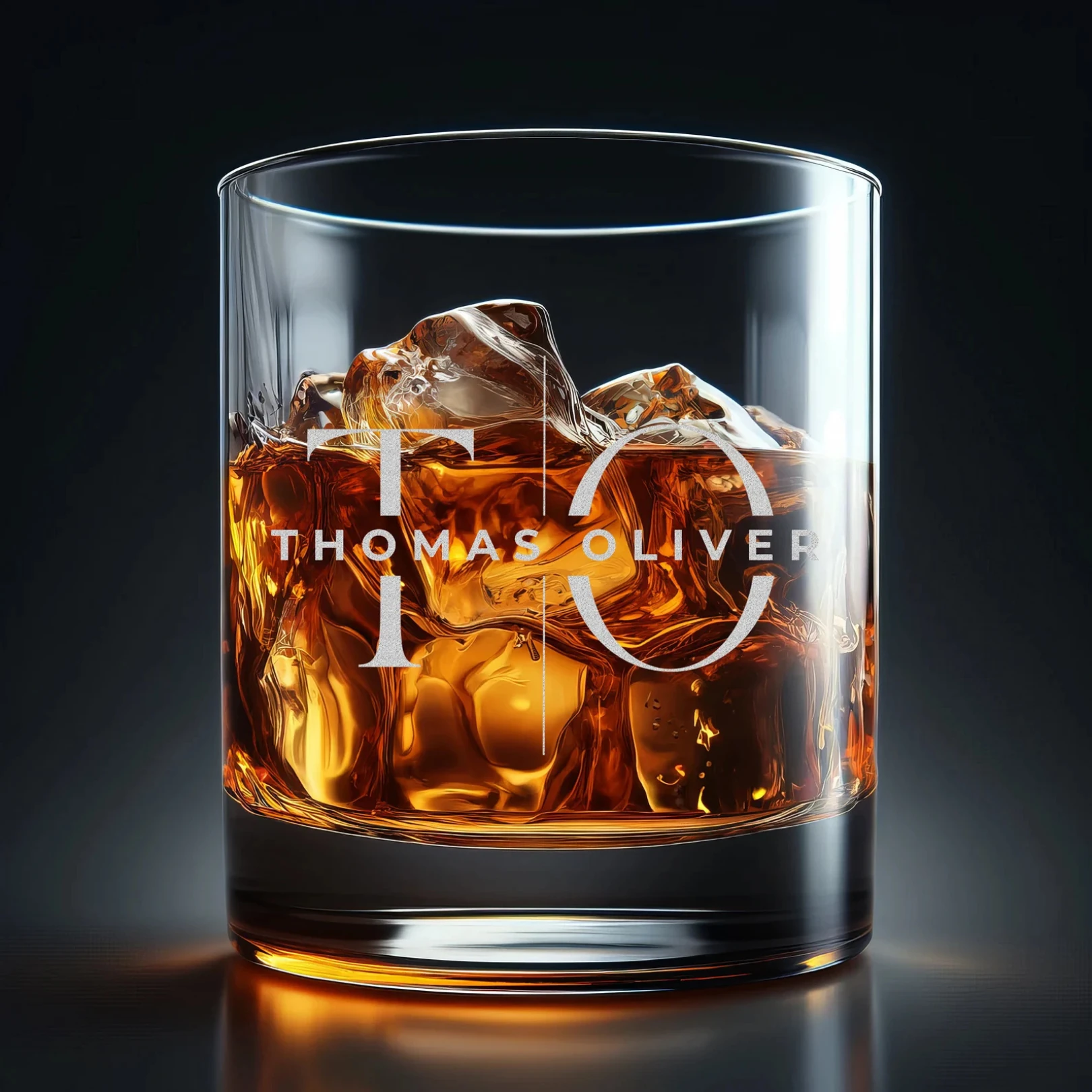 Kişiye Özel Viski Bardağı - Tek Bardak ve İki Bardak Seçenekli - Kutu ve Viski Taşı Opsiyonlu