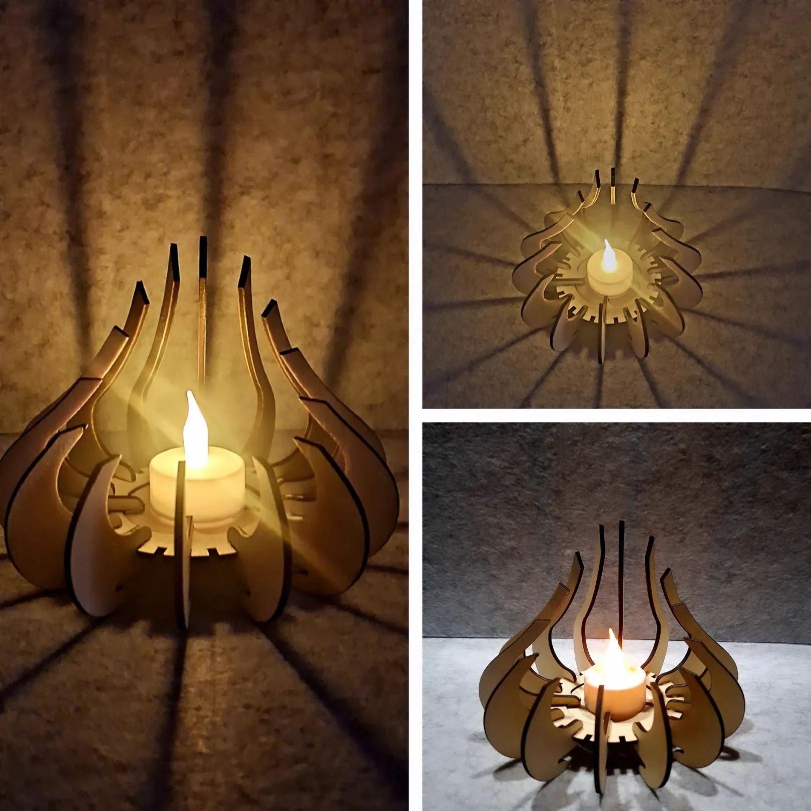 Şık ve Evinizin Dekorunu Tamamlayacak Mumluk