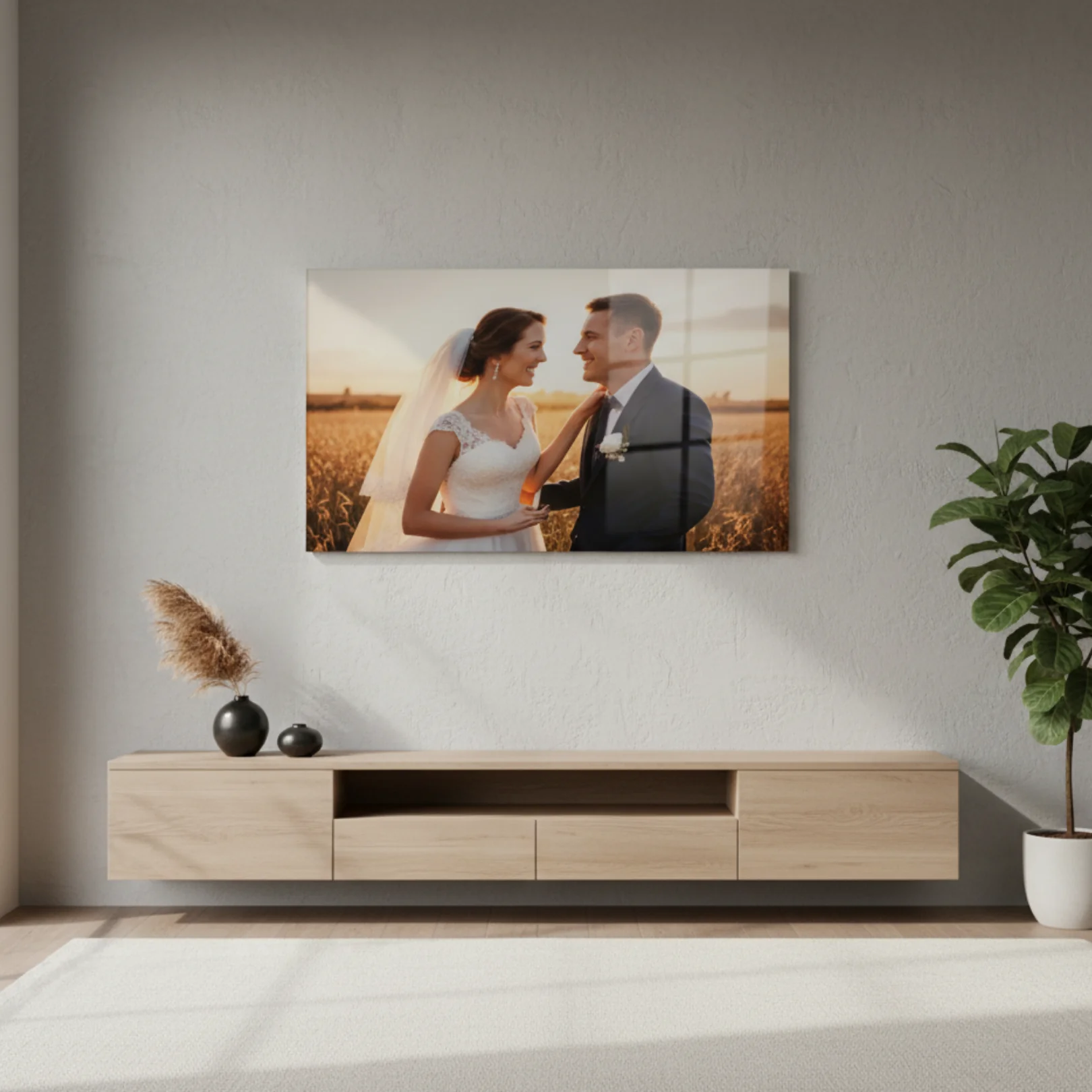 Yüksek Kaliteli Kişiye Özel Cam Tablo - Kırılmaz - Çizilmez 70cm - 110cm Ebatında