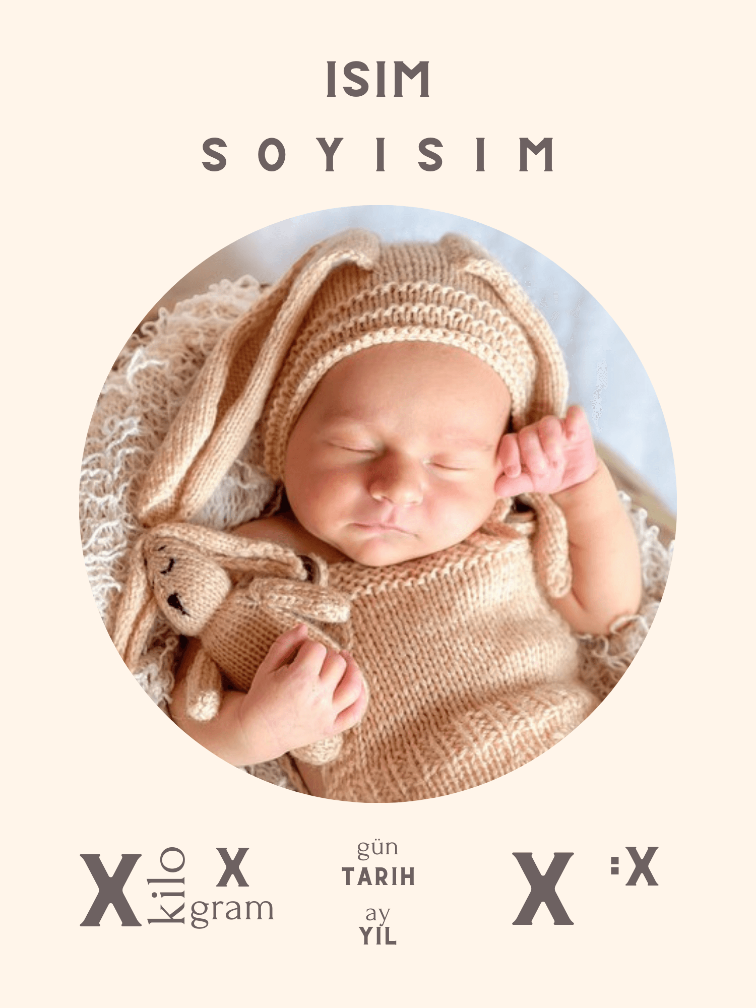 Kişiselleştirilebilir Bebek Anı Tablosu - Şık Bir Hediye