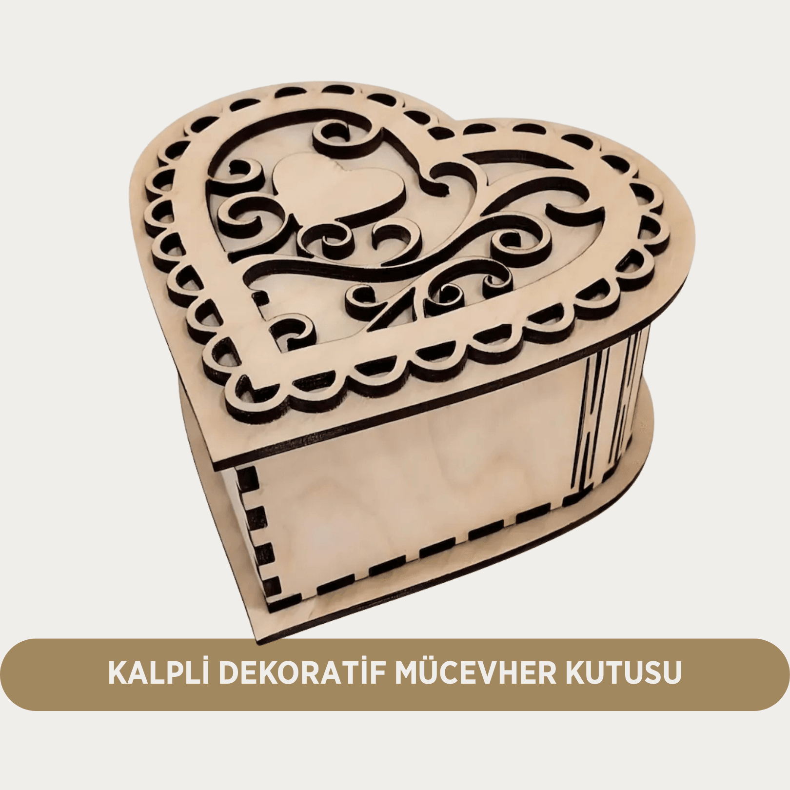 Kişiye Özel Kalpli Sevgililer Günü Hediye Kutusu