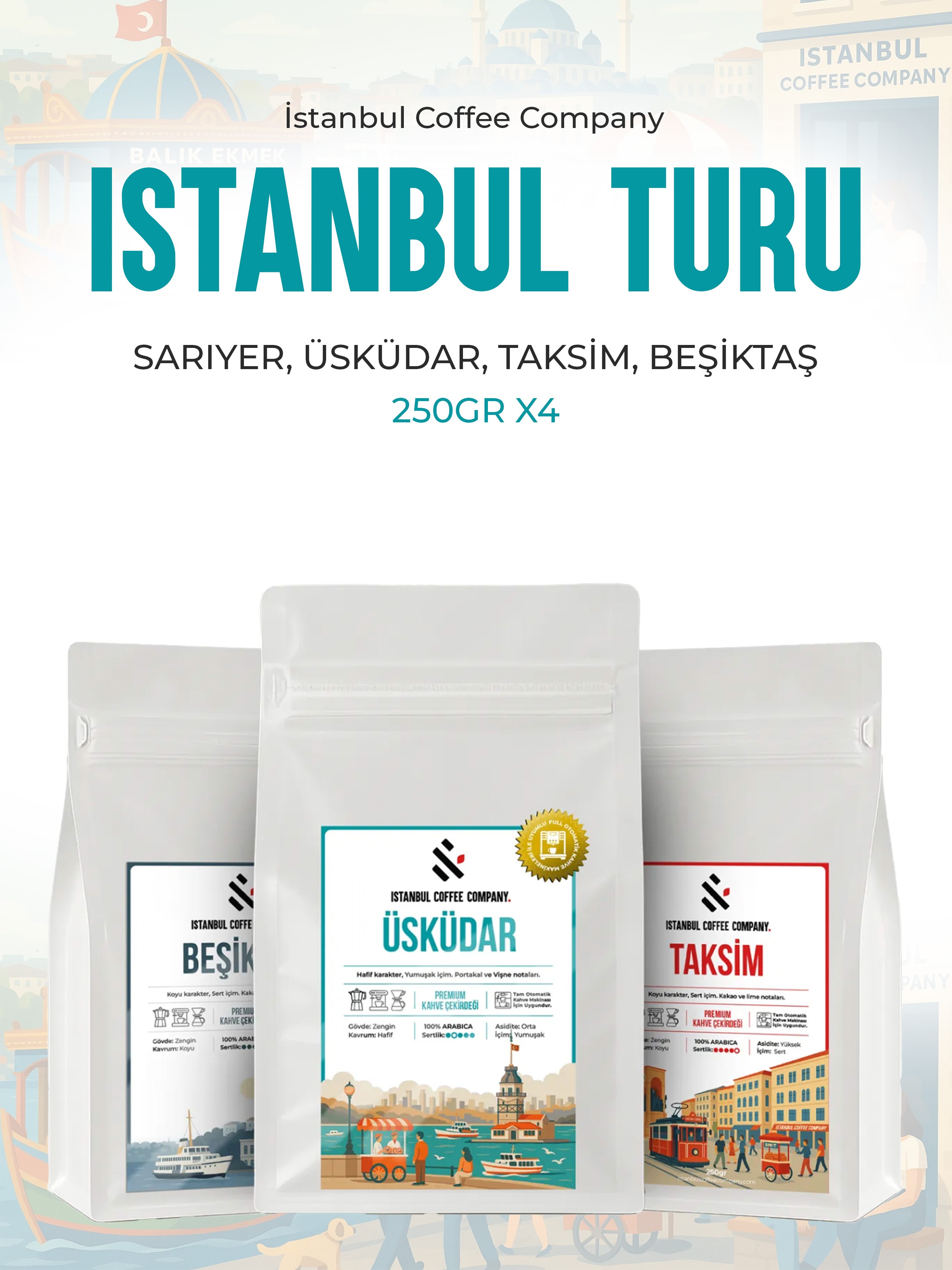 ISTANBUL TURU DENEME PAKETİ