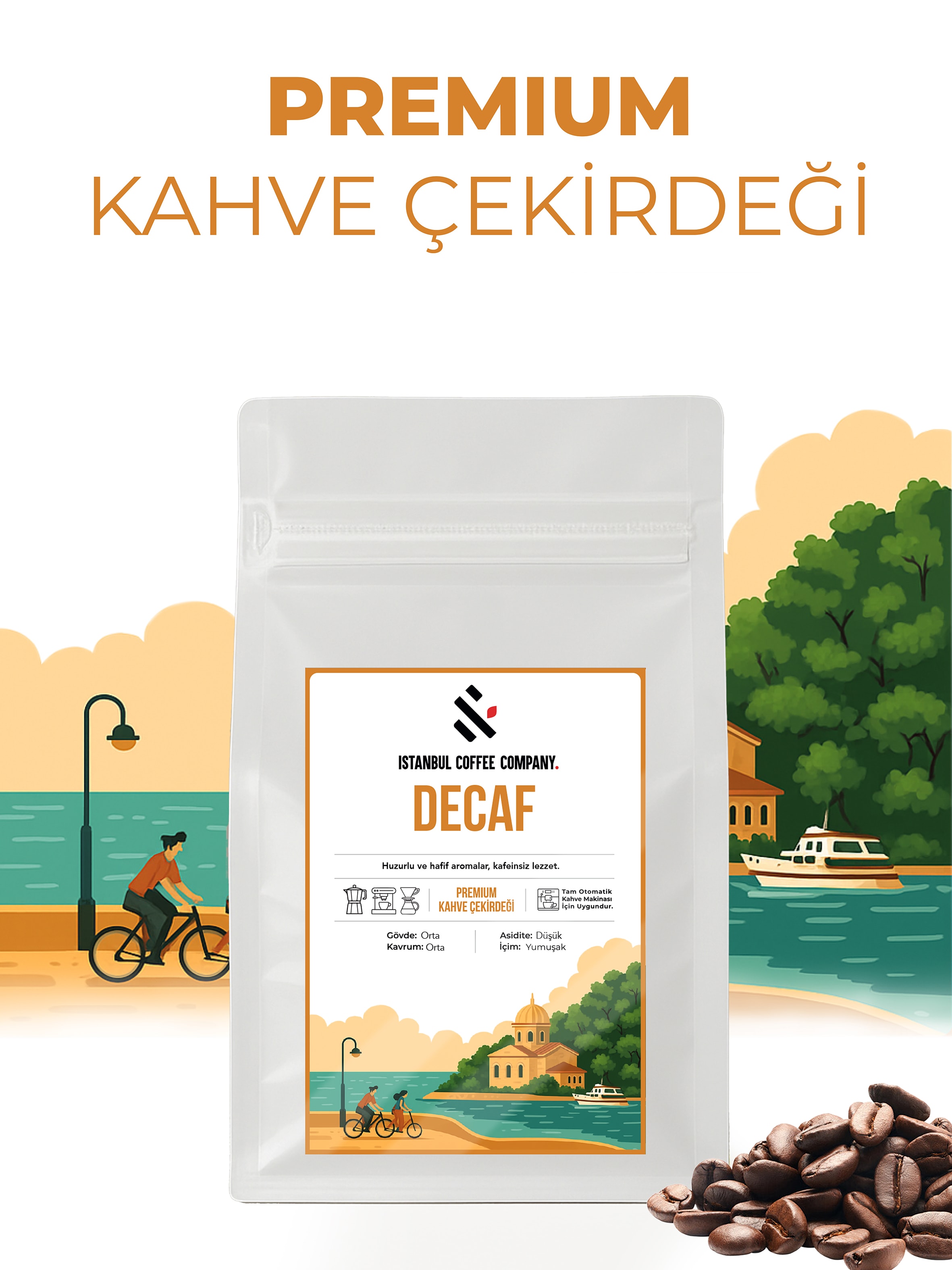 PREMIUM DECAF KAHVE 250GR