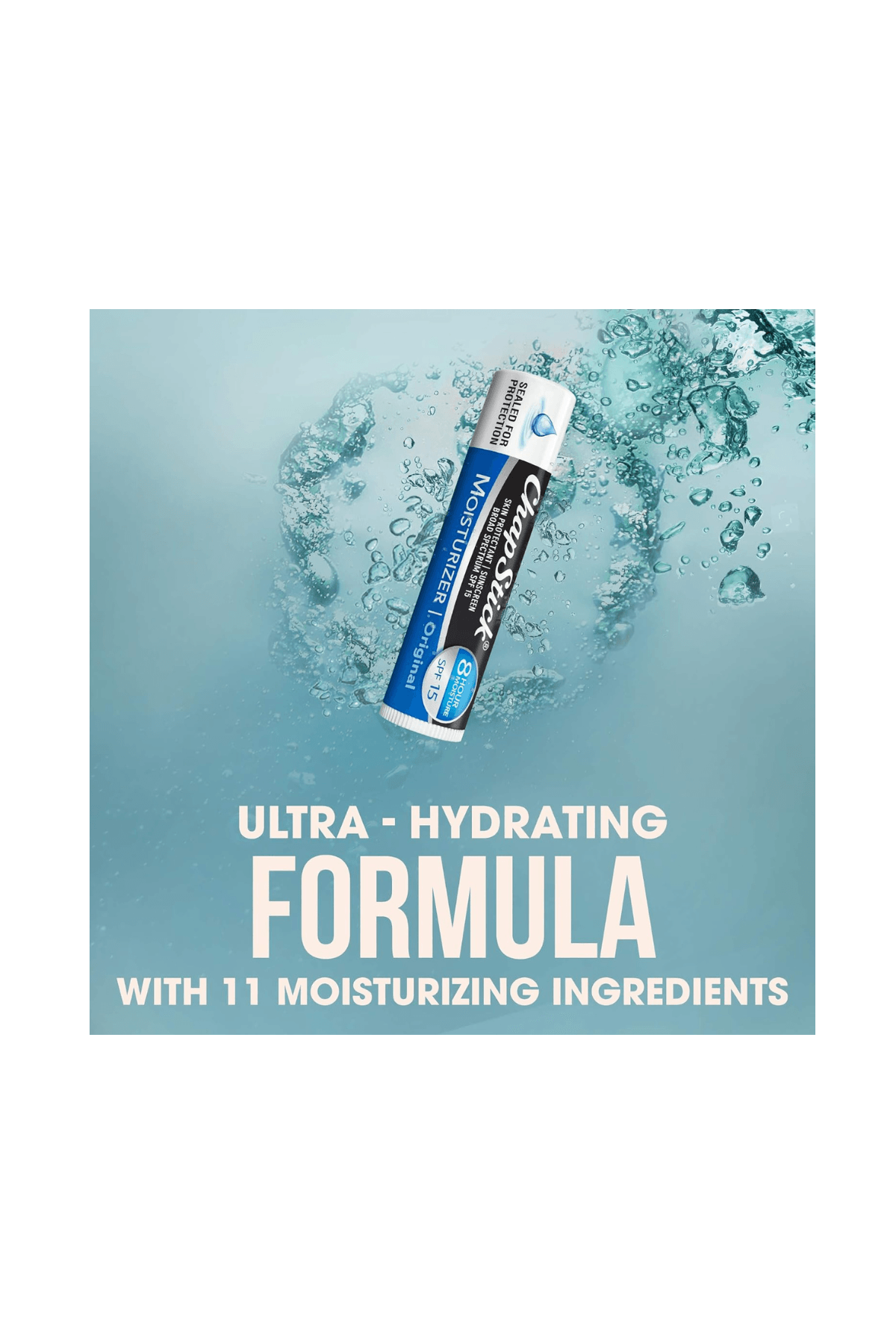 ChapStick Moisturizer 2-in-1 Lipcare (Aloe Vera ve E Vitamini ) SPF 15 4gr