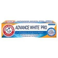 Arm Hammer Advanced White Pro (3 Tona Kadar Daha Beyaz) Diş Macunu 75ml