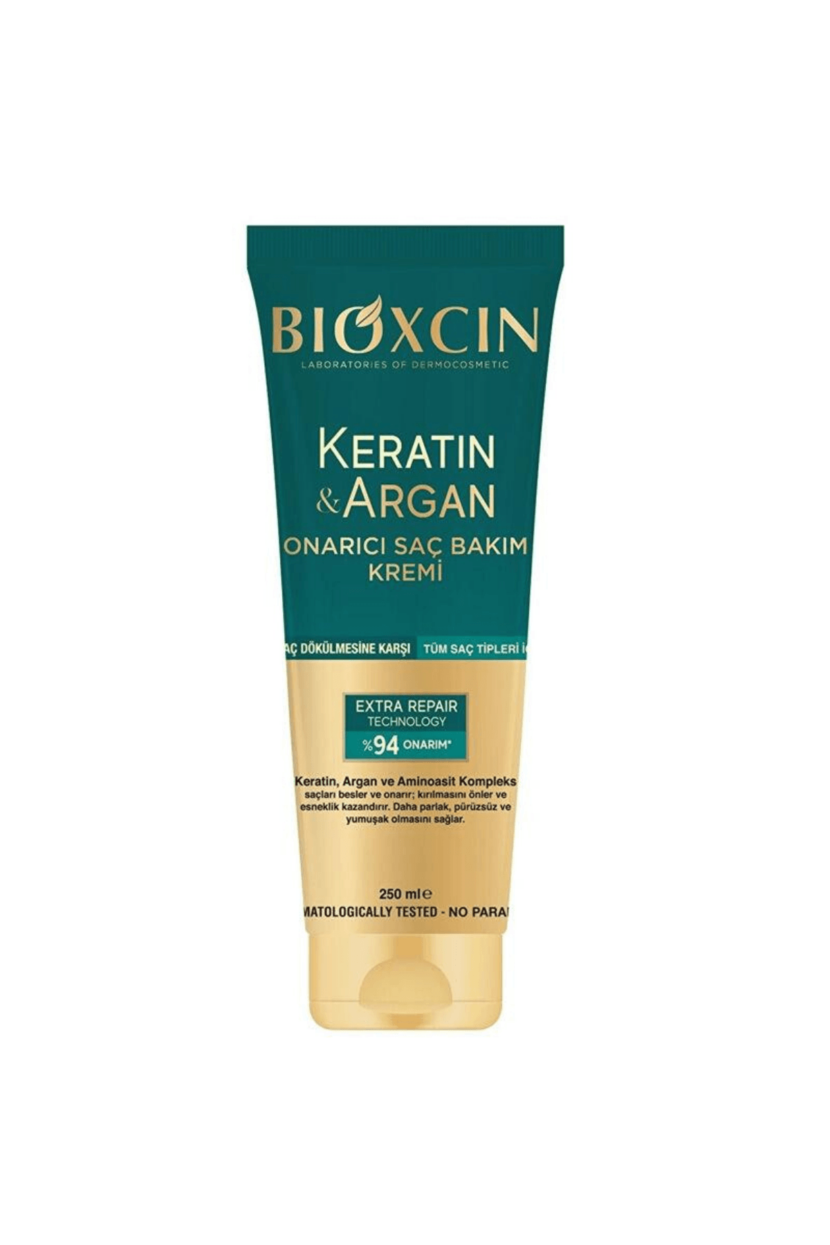 Bioxcin Keratin ve Argan Onarıcı Saç Bakım Kremi 250 ml